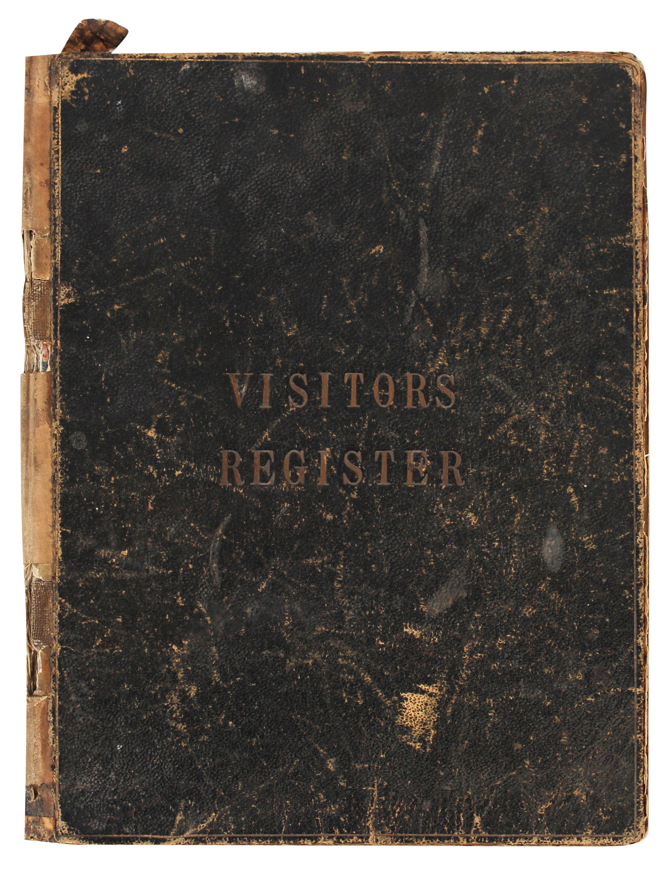Winston Churchill Authentic Signed 7.75x 10 Visitors Register Book BAS #AC33537
