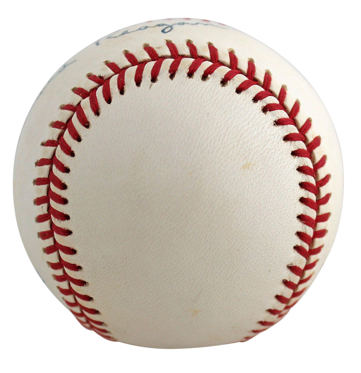 Ronald Reagan Authentic Signed Bobby Brown Oal Baseball Autographed BAS #A57925