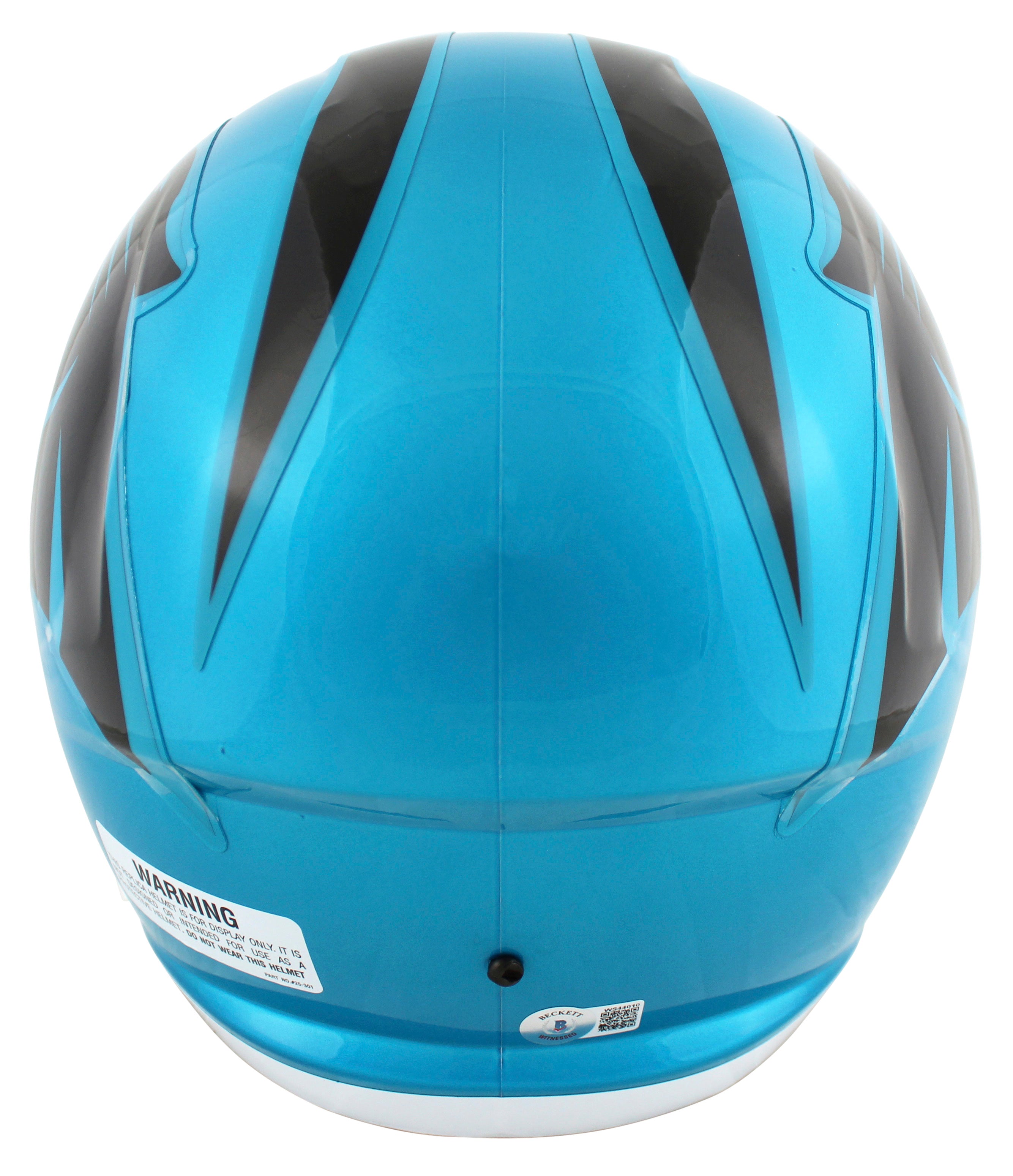 Panthers Luke Kuechly Signed Flash Full Size Speed Rep Helmet BAS Witnessed