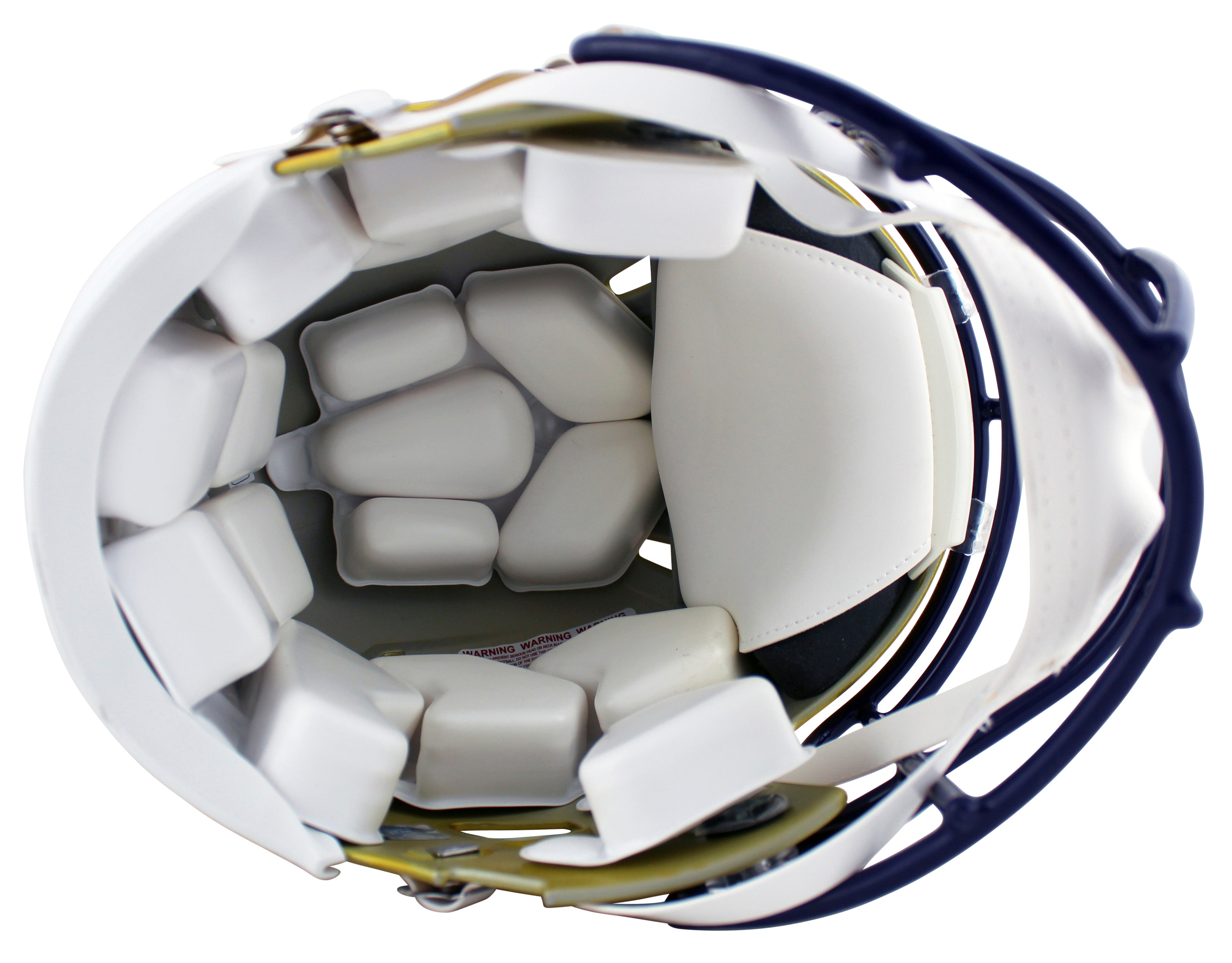 Vikings Randy Moss "SCH" Signed Flash F/S Speed Proline Helmet w/ Case BAS Wit