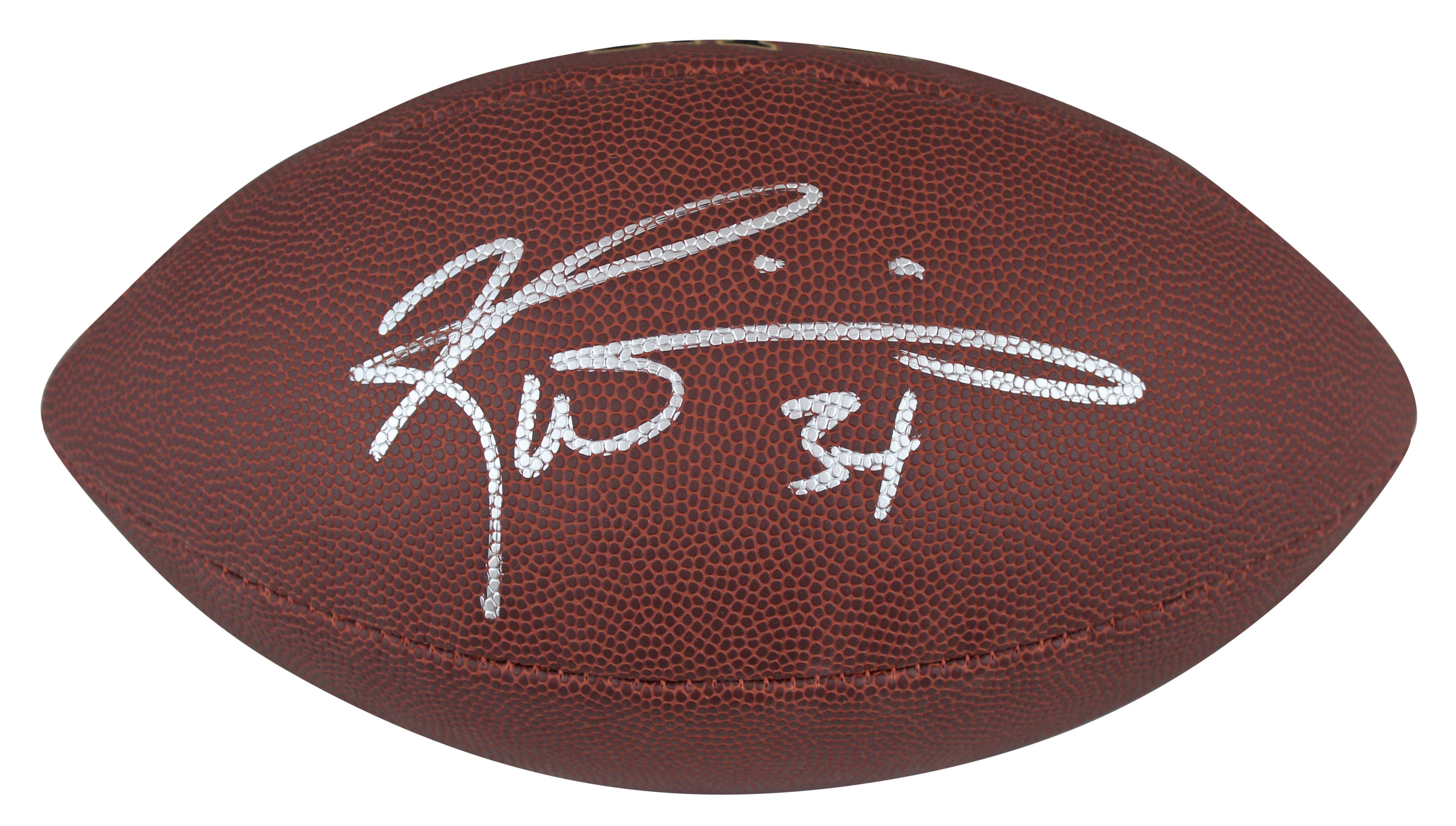 Dolphins Ricky Williams Authentic Signed Super Grip Nfl Football BAS Witnessed
