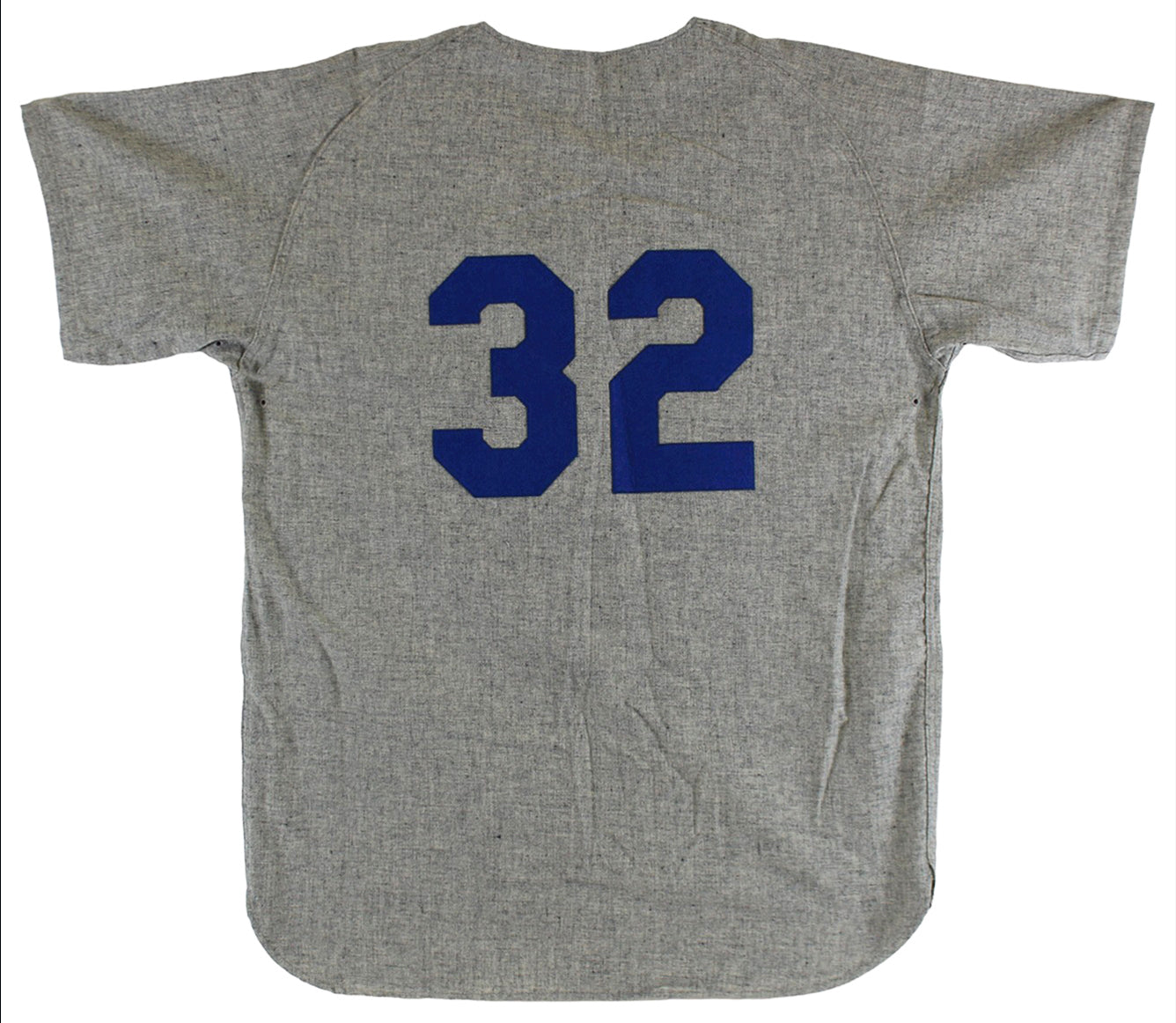 Dodgers Sandy Koufax Signed Grey Mitchell & Ness Jersey Auto Graded 9! BAS & MLB