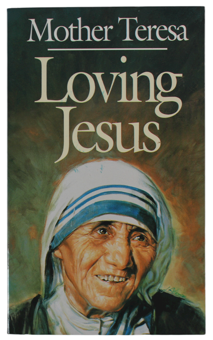Mother Teresa God Bless You Authentic Signed Loving Jesus Paperback Book BAS
