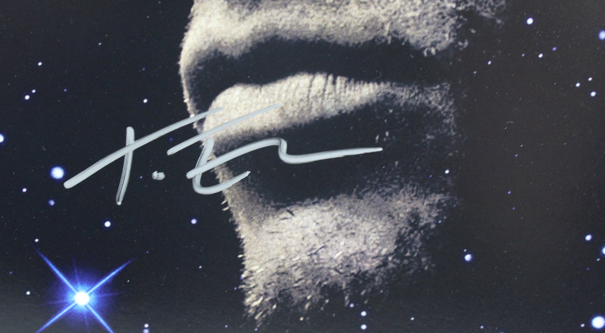 Taron Egerton Rocketman Authentic Signed 12x12 Album Flat Photo BAS #S21237
