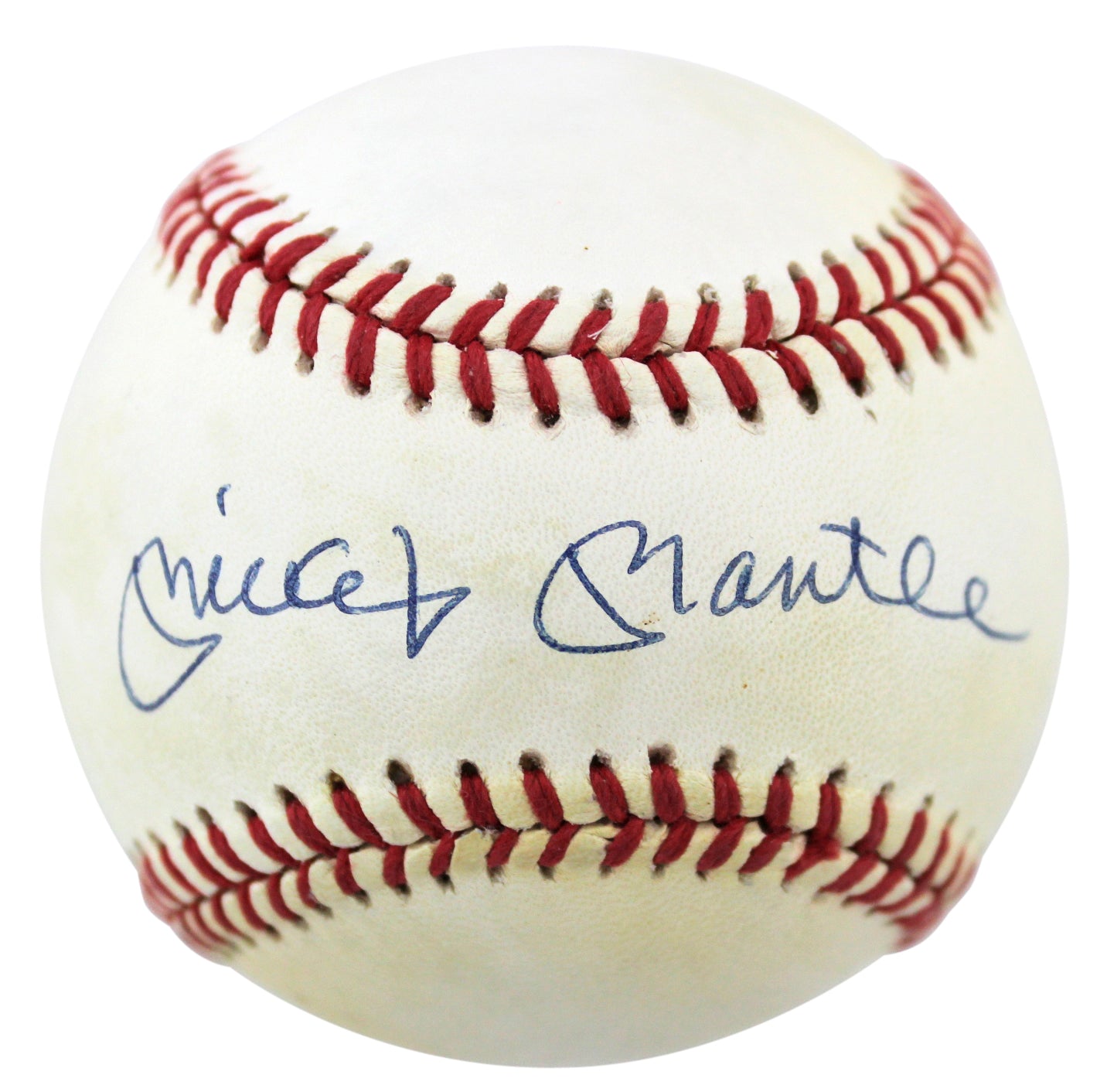 Yankees Mickey Mantle Signed Authentic Oal Baseball UDA #Udg20673