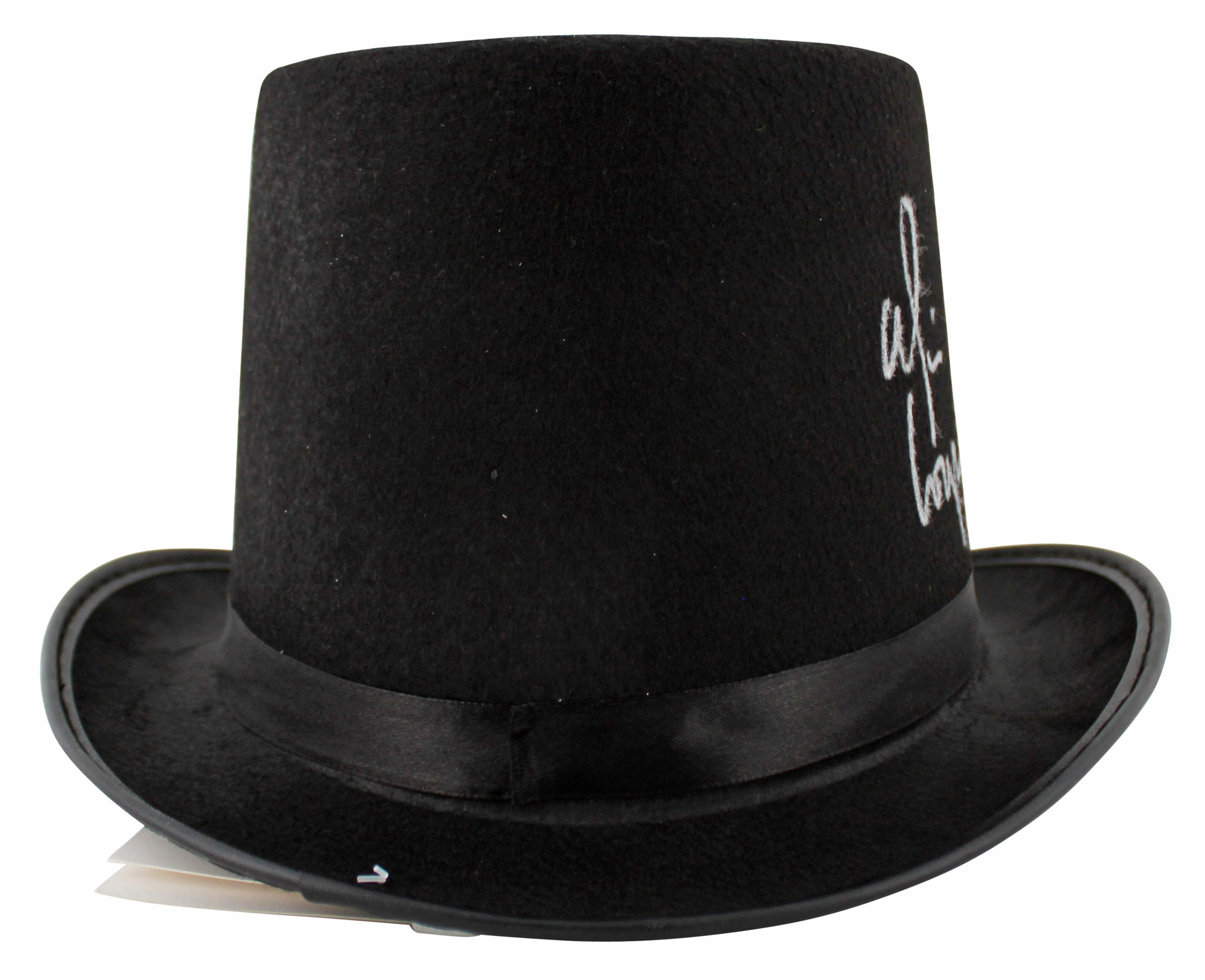 Alice Cooper Authentic Signed Fedora w/ Self Portrait Sketch BAS Wit #1W793486
