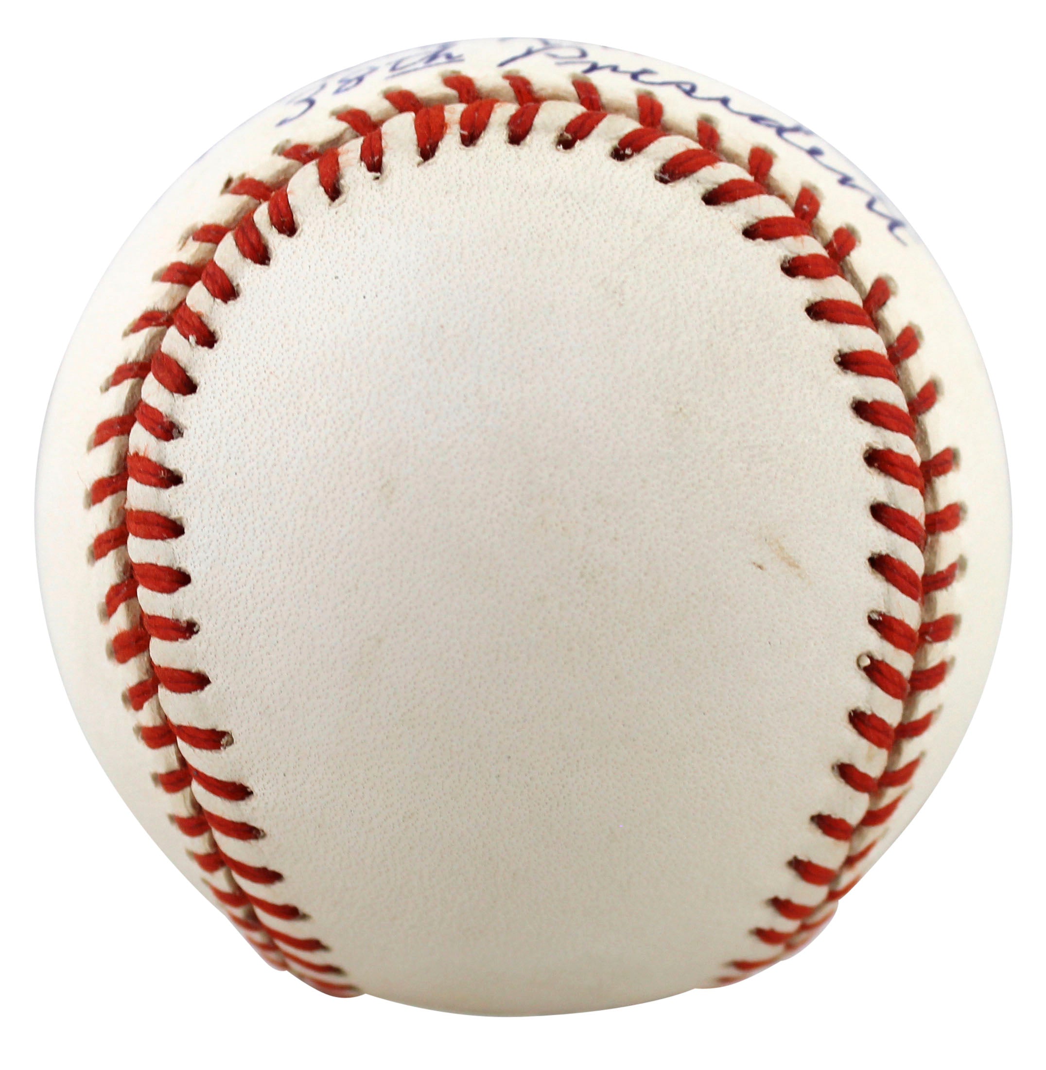 Gerald Rudolph Ford "38th President" Authentic Signed Oal Baseball PSA #AI02172