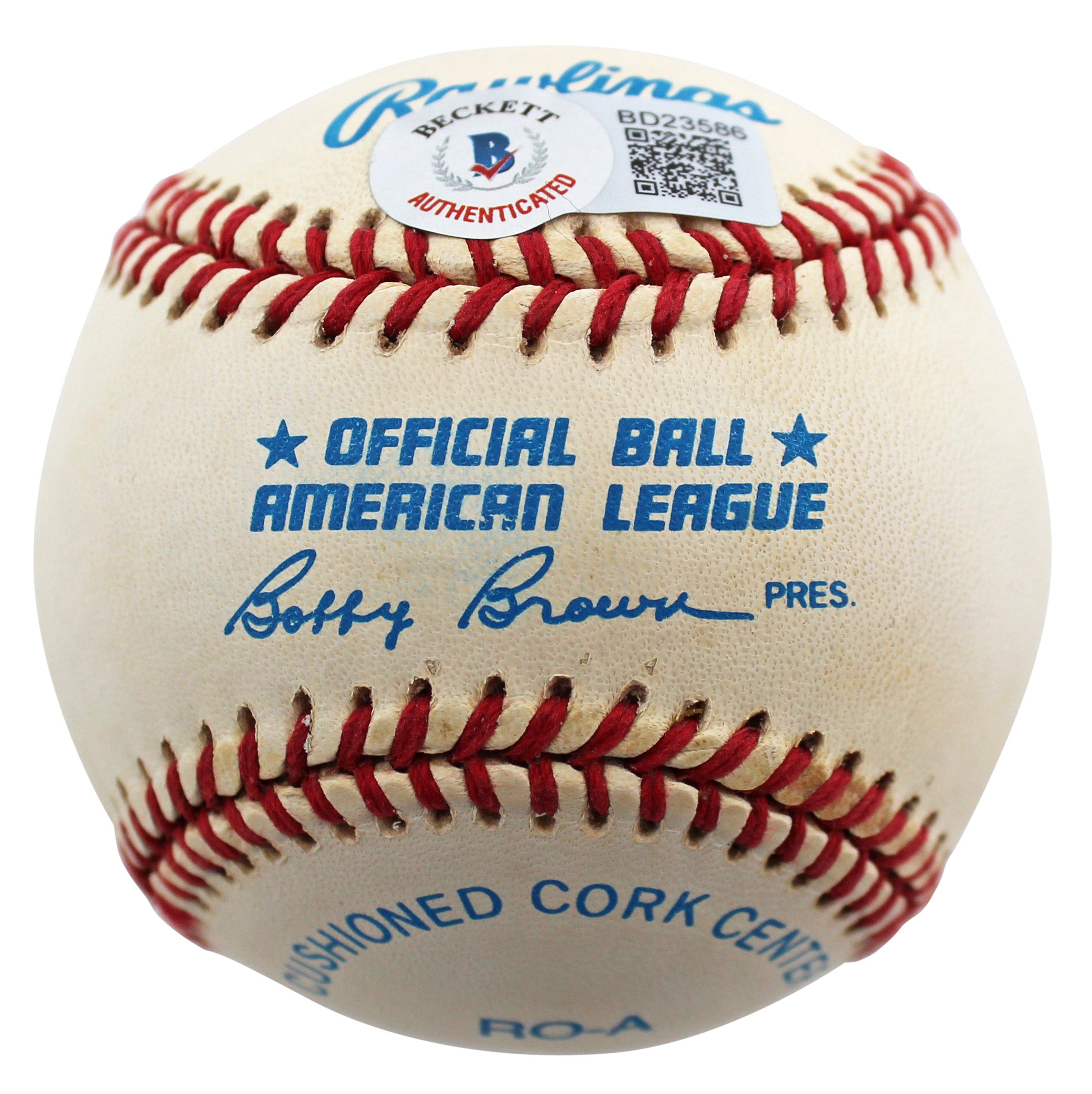 Twins Harmon Killebrew Signed Thumbprint Oal Baseball LE #1/200 BAS #BD23586