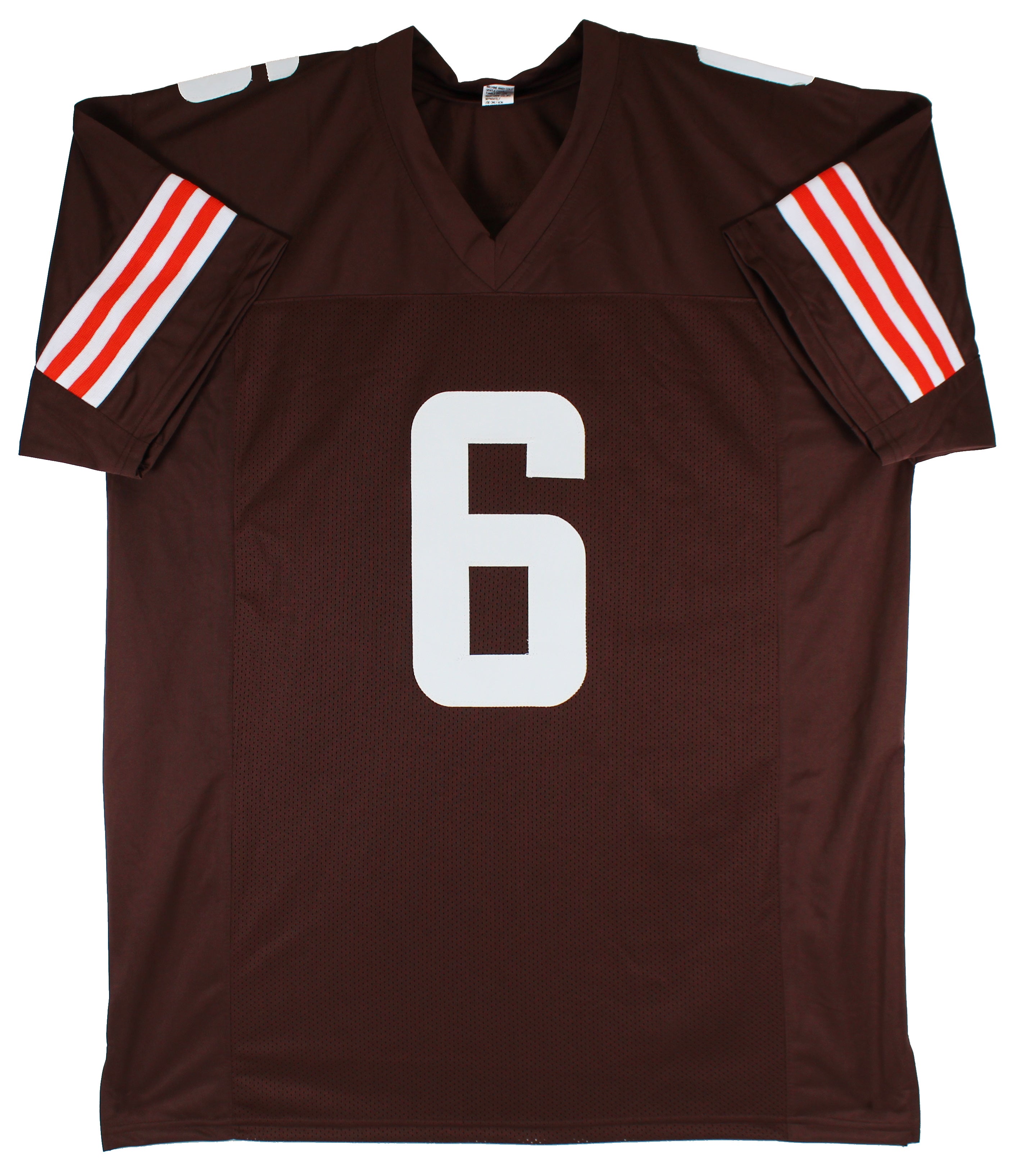 Baker Mayfield Authentic Signed Brown Pro Style Jersey Autographed BAS Witnessed