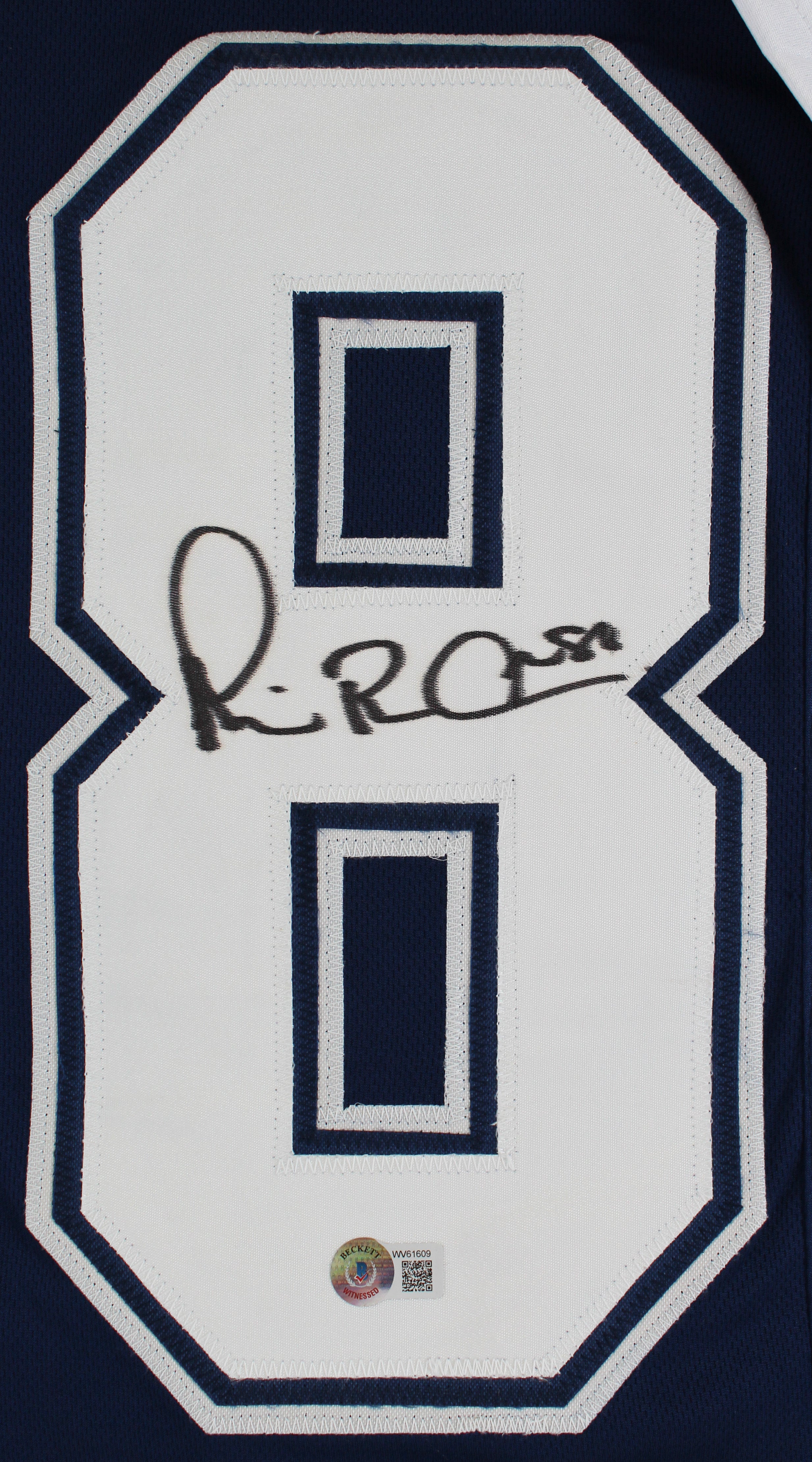 Michael Irvin Authentic Signed Navy Blue Pro Style Jersey Autographed BAS Wit