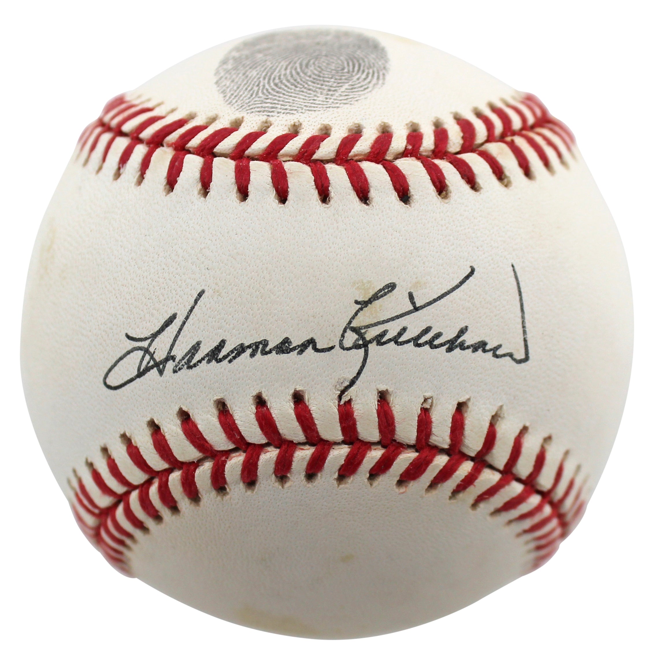 Twins Harmon Killebrew Authentic Signed Thumbprint Oal Baseball BAS #BD23583