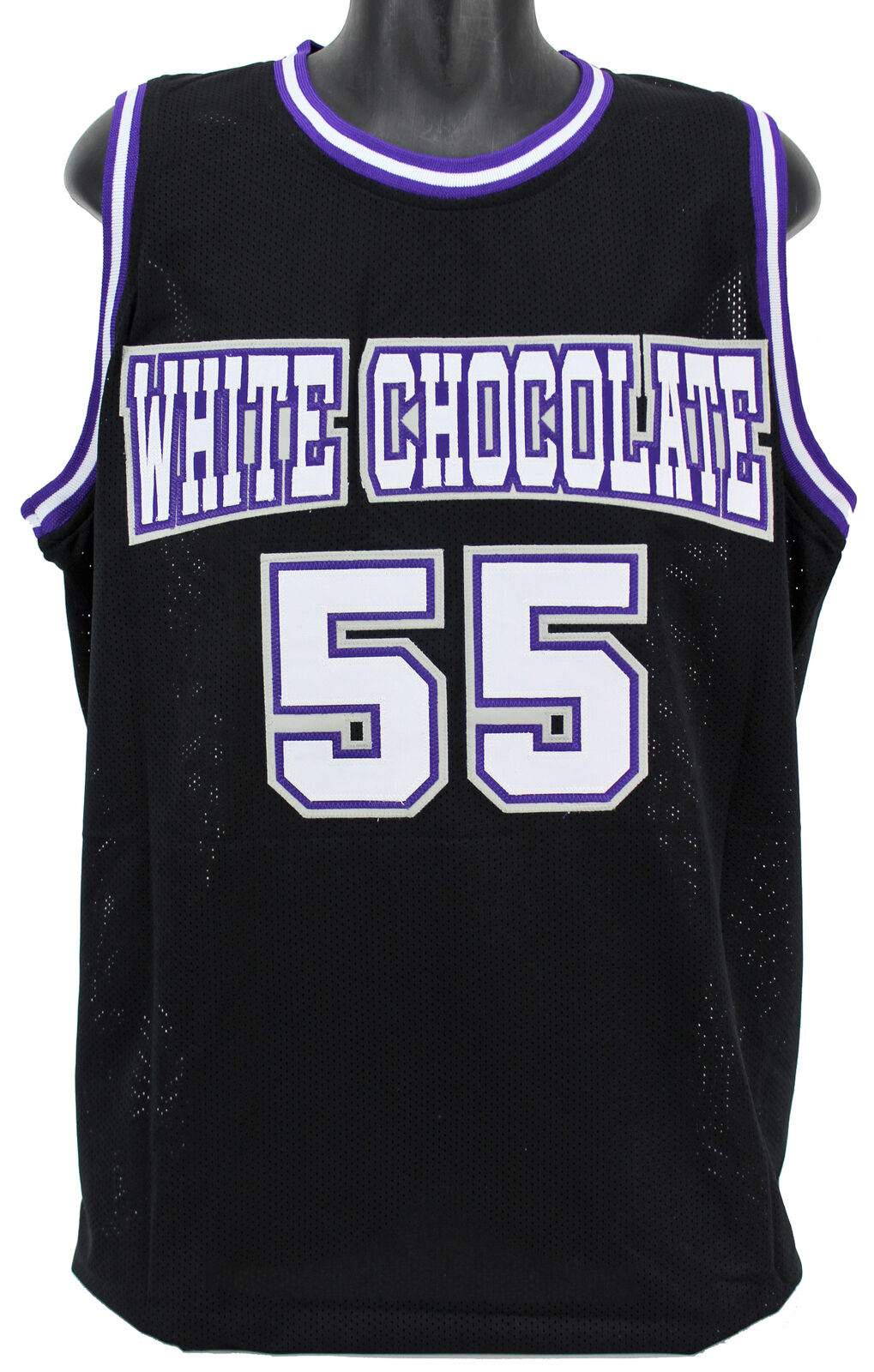 Jason Williams "White Chocolate" Authentic Signed Black Pro Style Jersey BAS