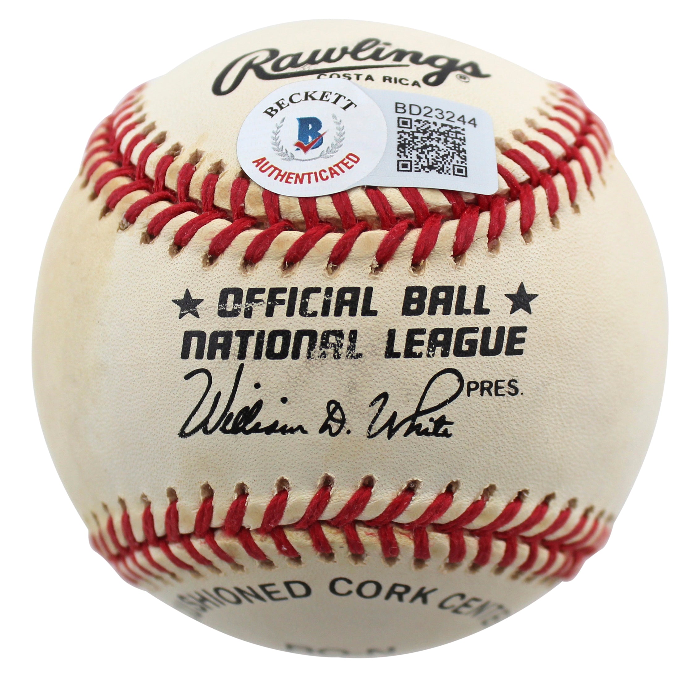 Phillies Steve Carlton Authentic Signed Thumbprint Onl Baseball BAS #BD23244
