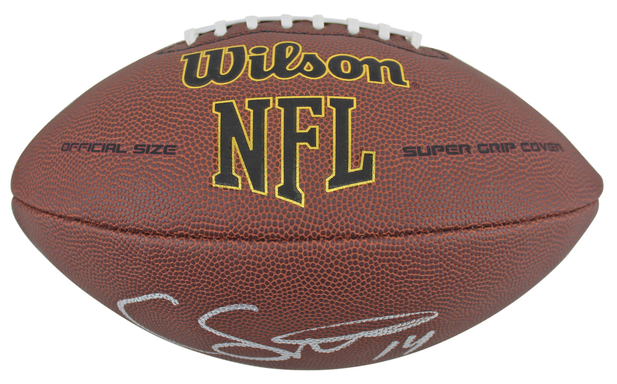 Broncos Courtland Sutton Signed Wilson Super Grip Nfl Football BAS or JSA