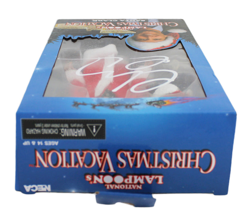 Chevy Chase Christmas Vacation Authentic Signed NECA Santa Clark Figure BAS Wit