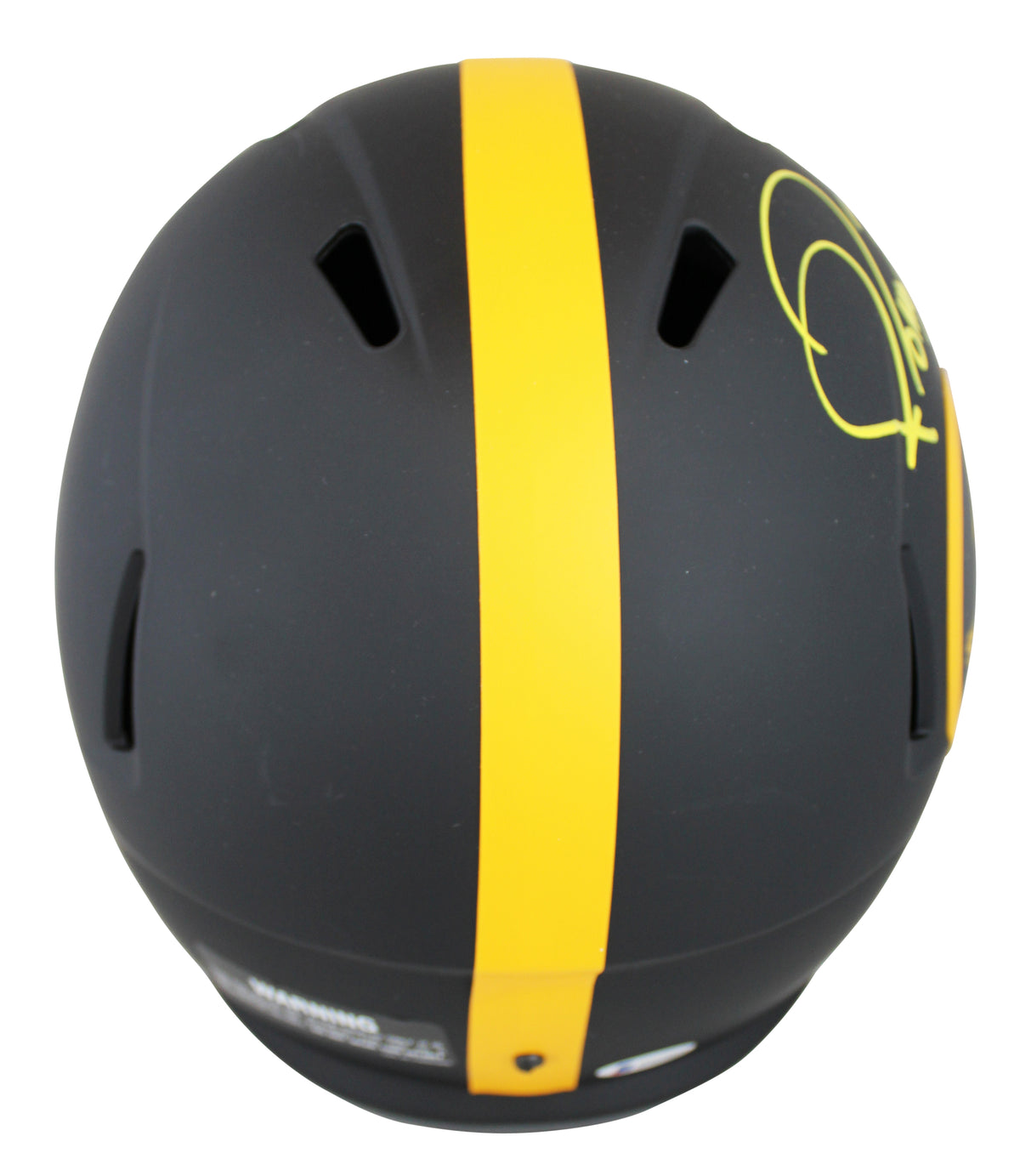 Steelers Jerome Bettis Signed Eclipse Full Size Speed Rep Helmet BAS Witnessed