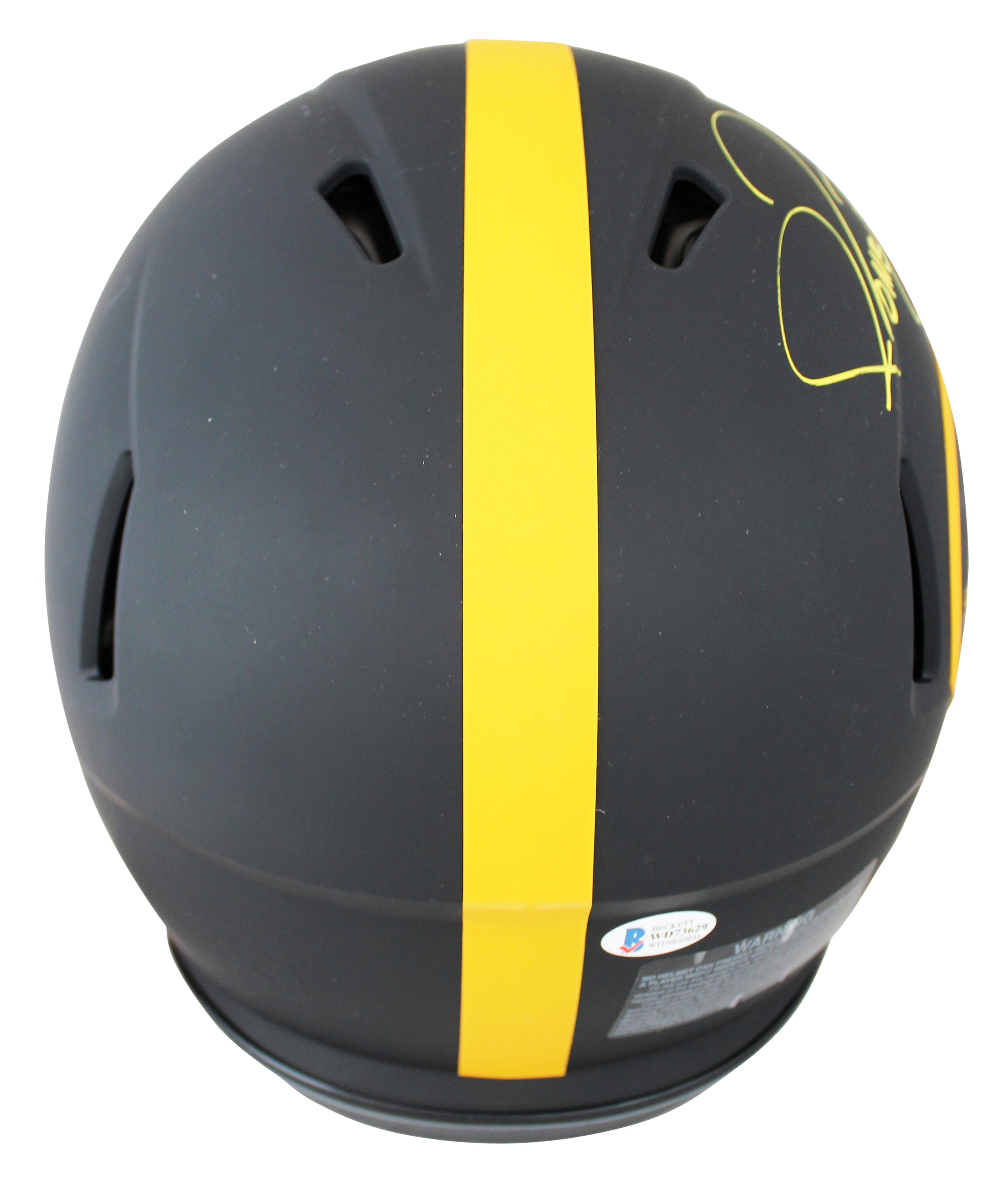 Steelers Jerome Bettis "2x Insc" Signed Eclipse F/S Speed Proline Helmet BAS Wit
