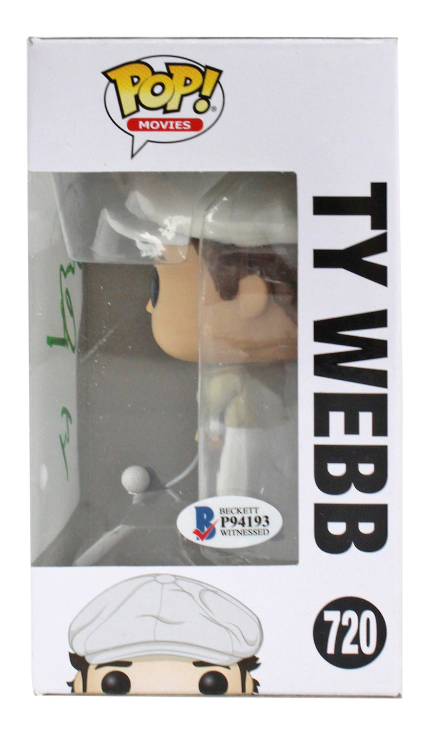 Chevy Chase Caddyshack "Ty" Signed #720 Funko Pop Vinyl Figure BAS #P94193