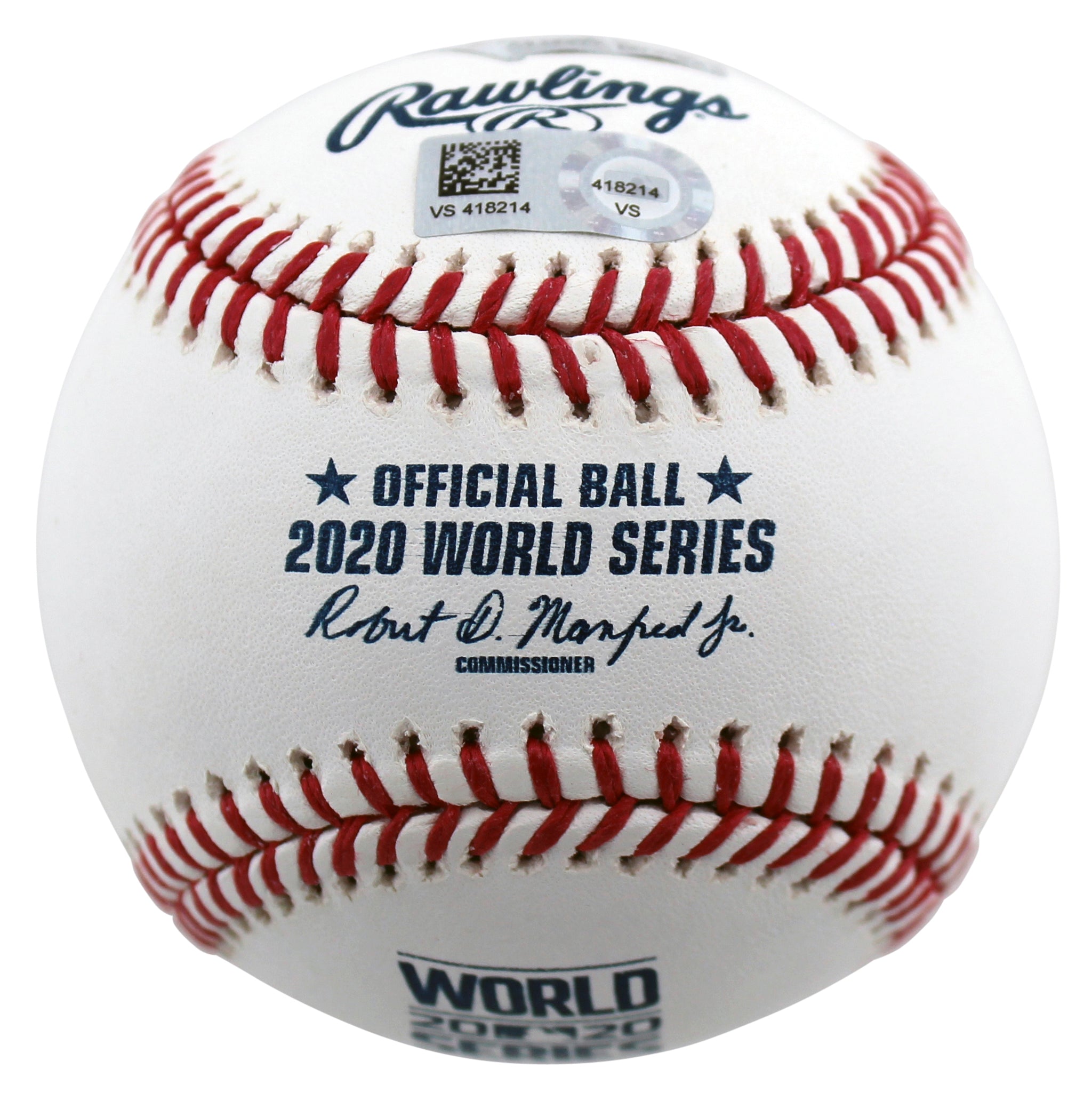 Dodgers Cody Bellinger & Corey Seager Signed 2020 WS Logo Oml Baseball Fanatics
