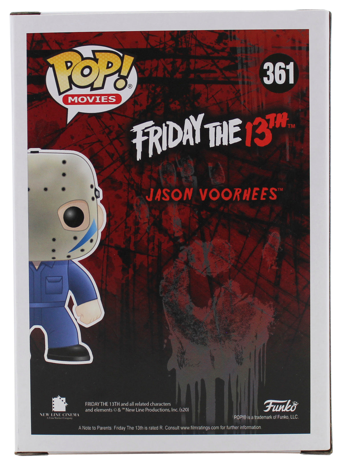 Ari Lehman F' Freddy He's My B*** Signed Funko Pop Vinyl Figure #361 Red Sig BAS