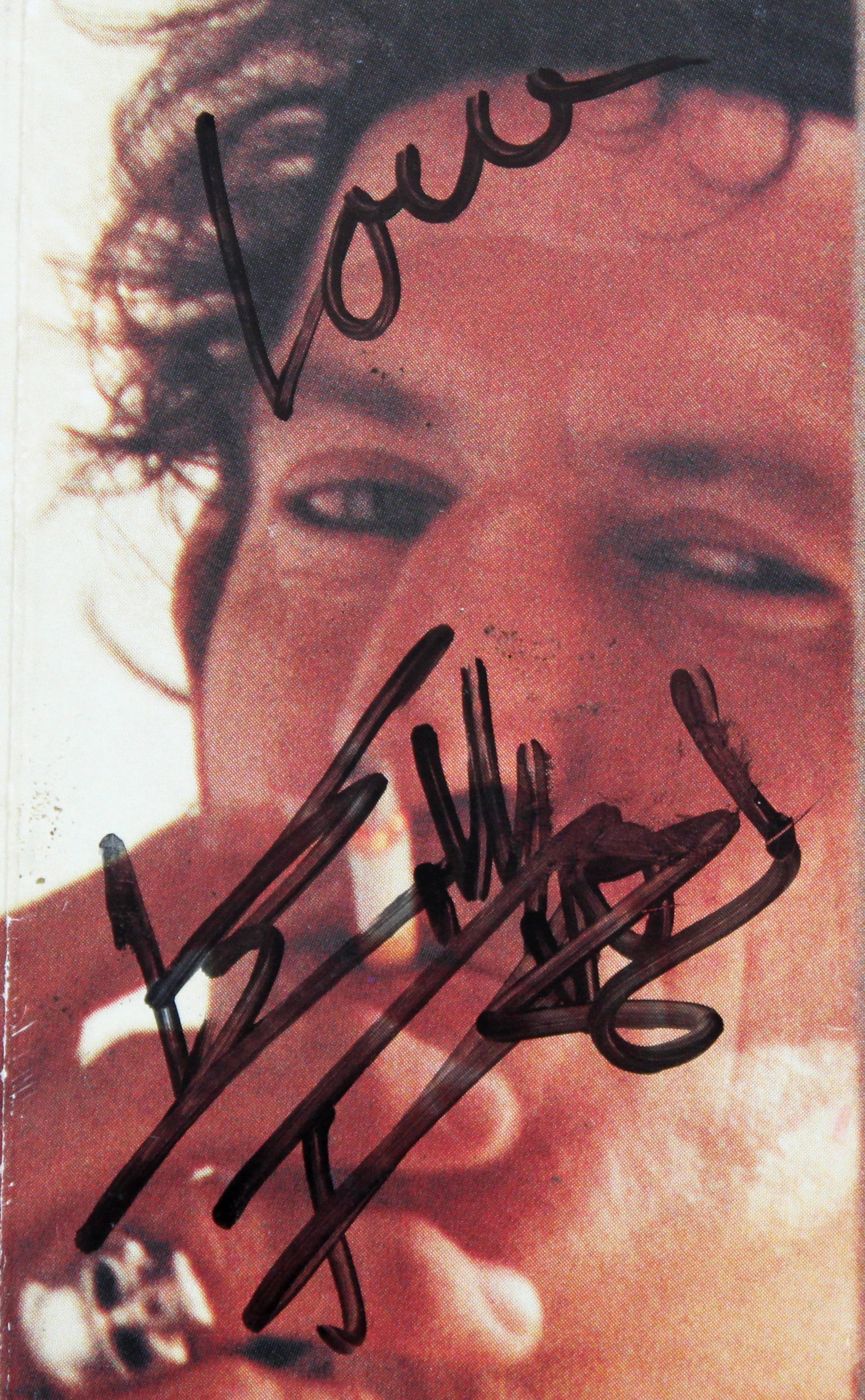 Keith Richards "Love" Signed Main Offender Cassette Tape Cover JSA #YY26107