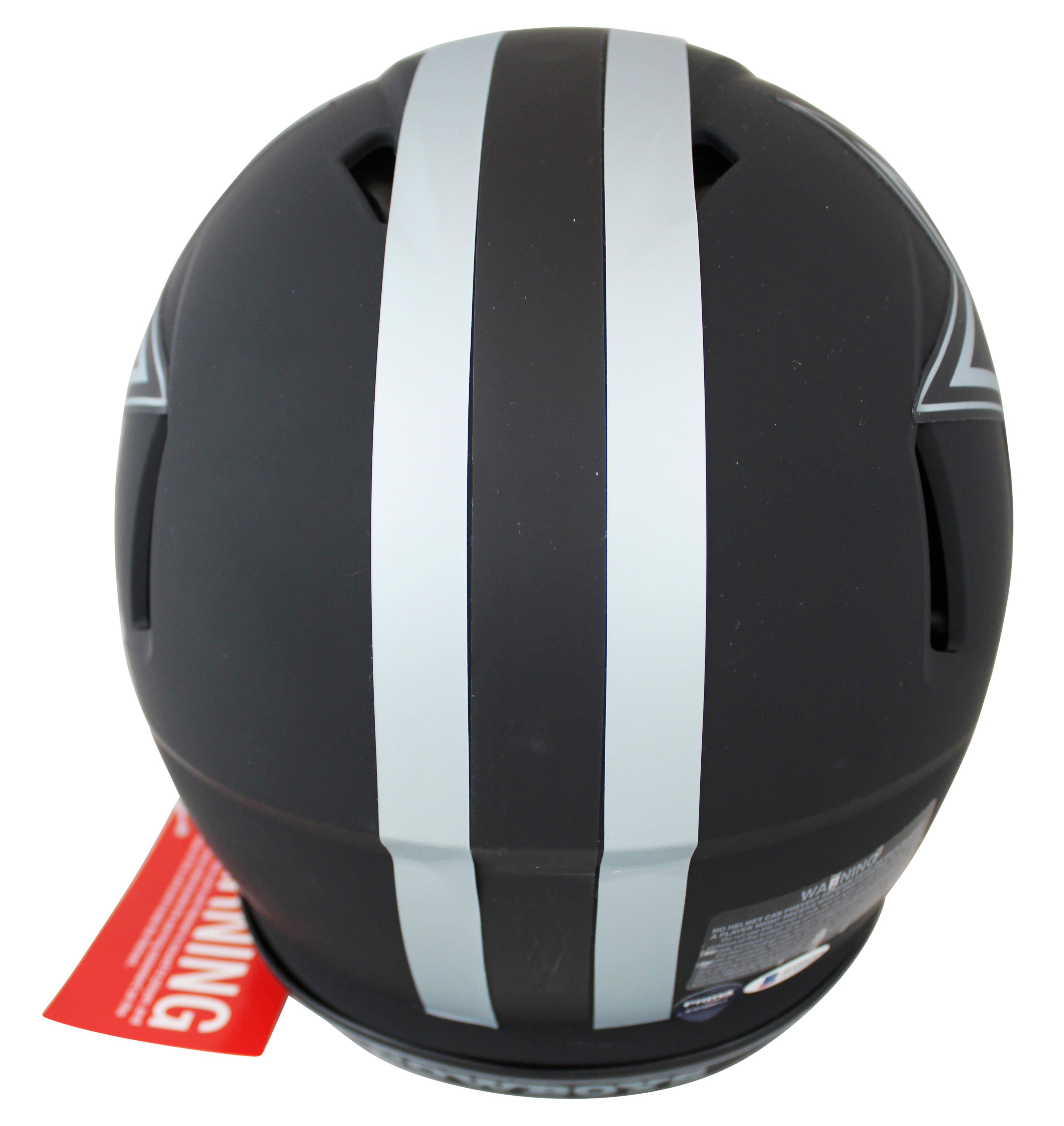 Cowboys Emmitt Smith Signed Eclipse Full Size Speed Proline Helmet BAS Witnessed