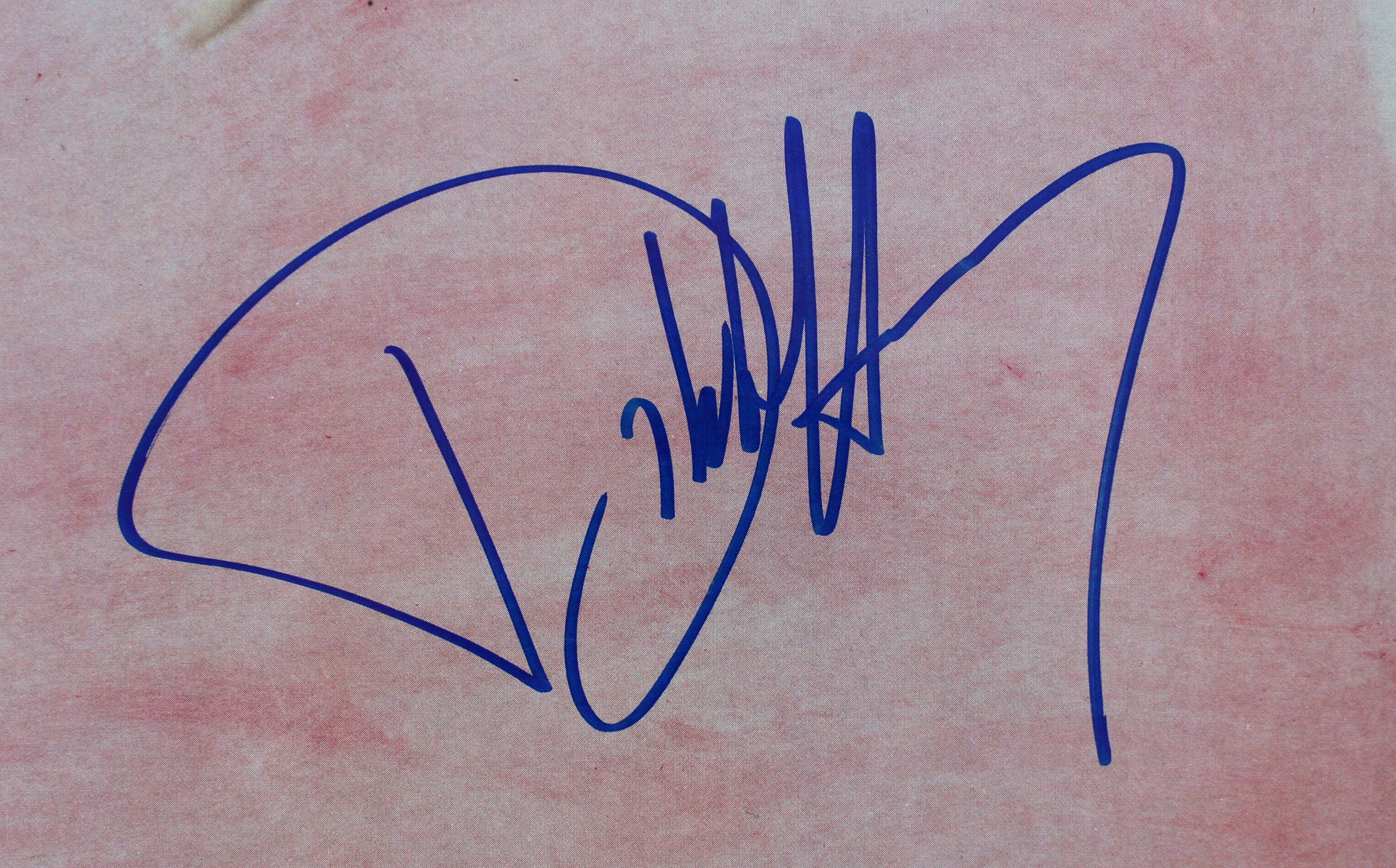 Debbie Harry Authentic Signed Rush Rush Album Cover Autographed BAS #BG83053