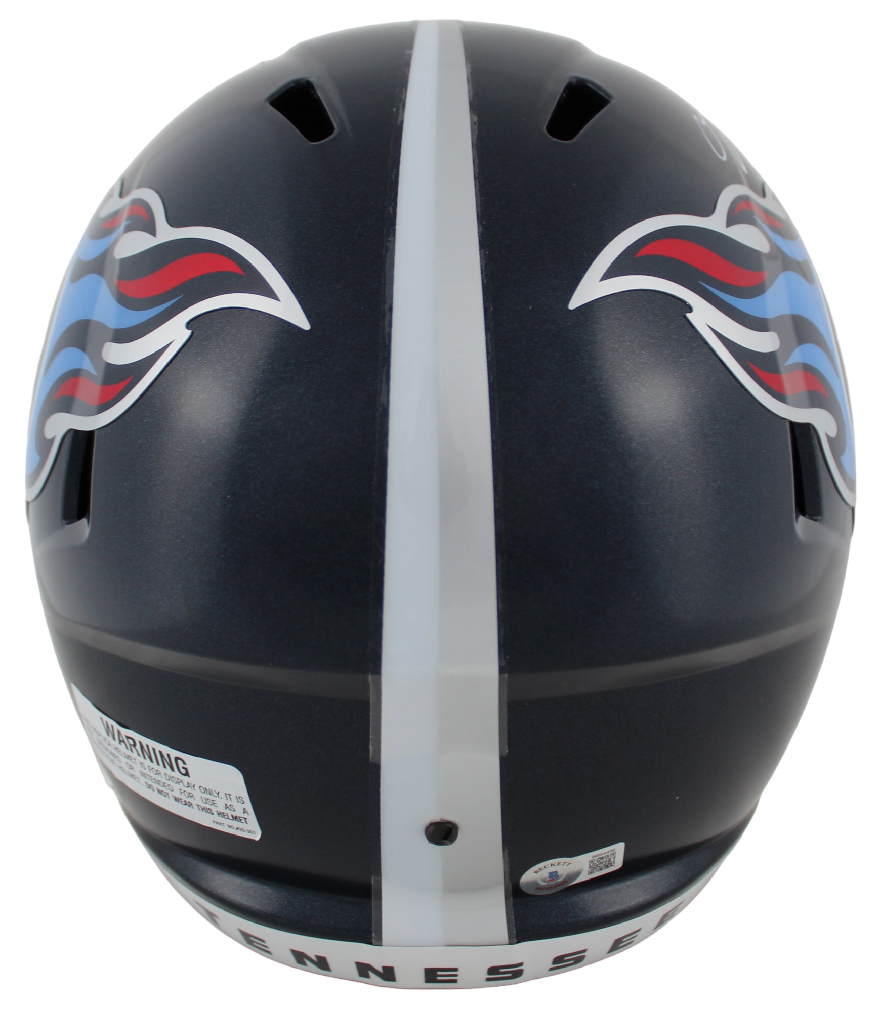 Titans Treylon Burks Authentic Signed Full Size Speed Rep Helmet BAS Witnessed