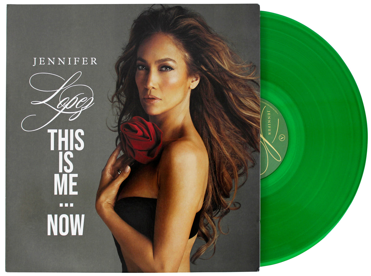 Jennifer Lopez Signed This Is Me...Now Album Flat w Album & Vinyl Silver Sig JSA