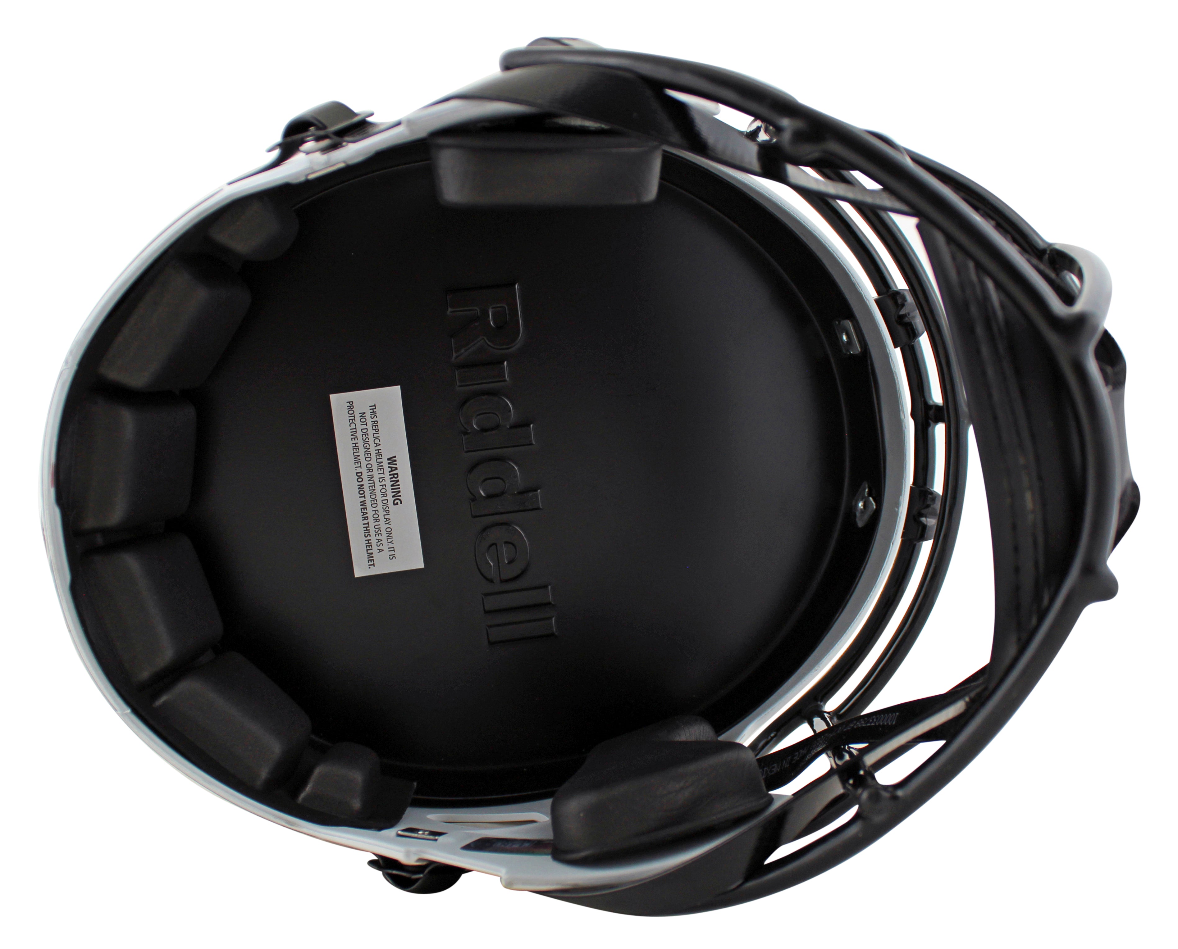 49ers George Kittle Signed Lunar Full Size Speed Rep Helmet BAS Witnessed