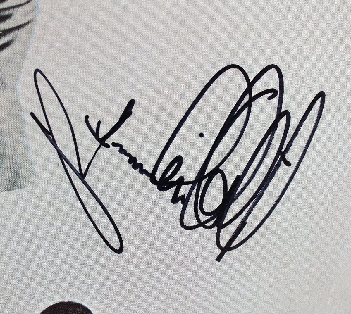 Frankie Valli Signed The 4 Seasons Present Solo Album Cover BAS #BG83040