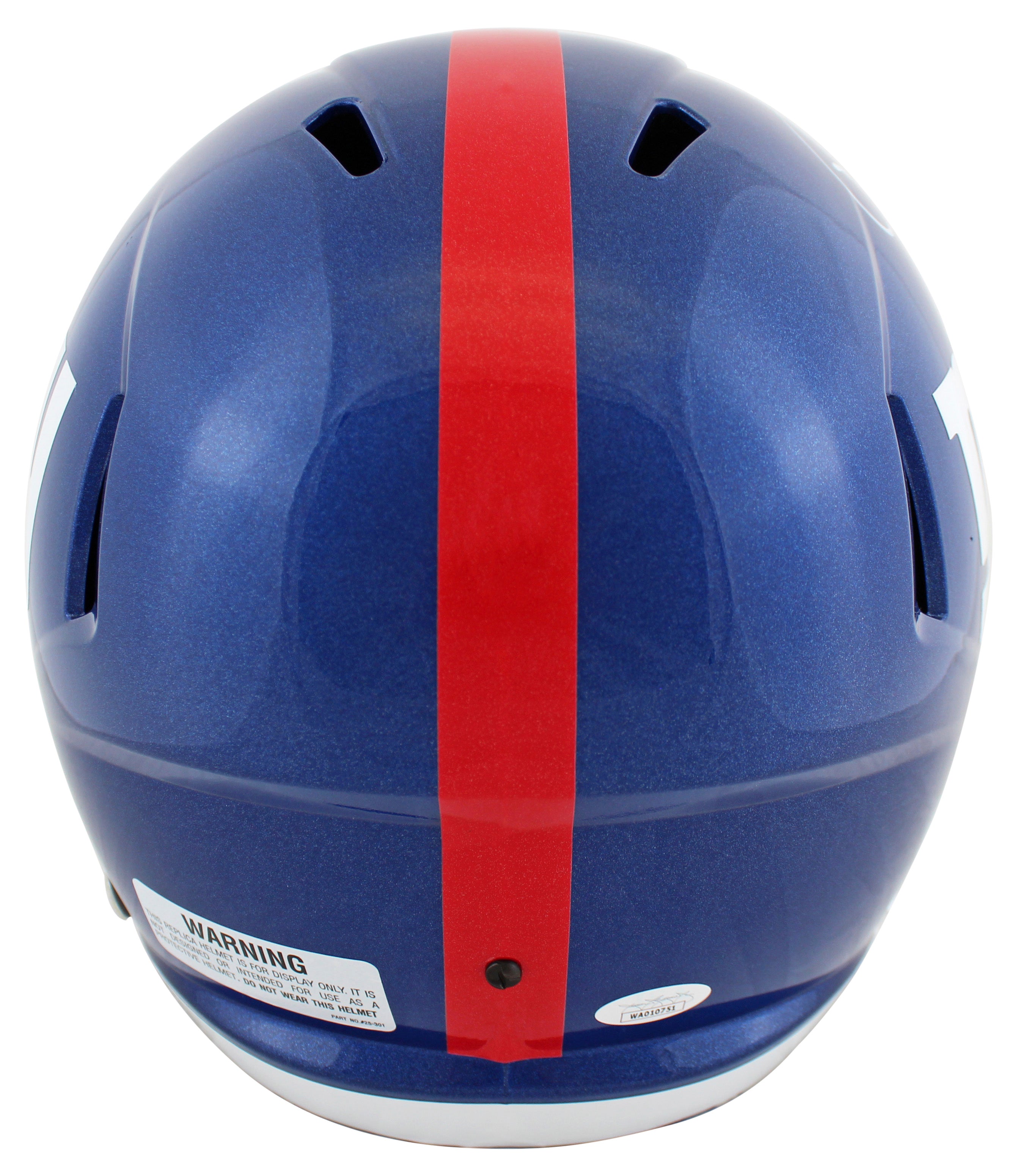 Giants Lawrence Taylor Authentic Signed Full Size Speed Rep Helmet JSA Witness