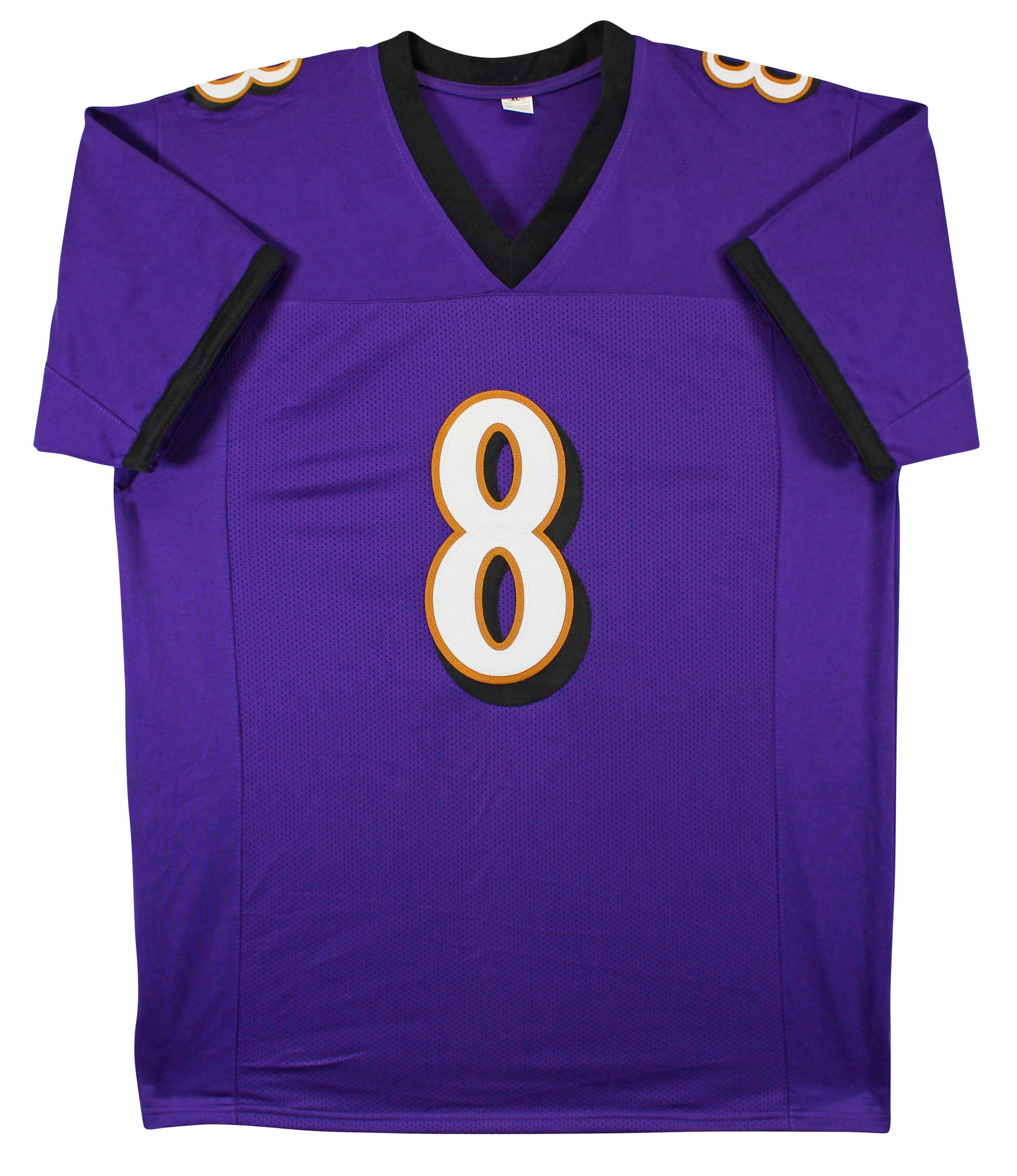 Trent Dilfer Authentic Signed Purple Pro Style Jersey Autographed BAS Witnessed