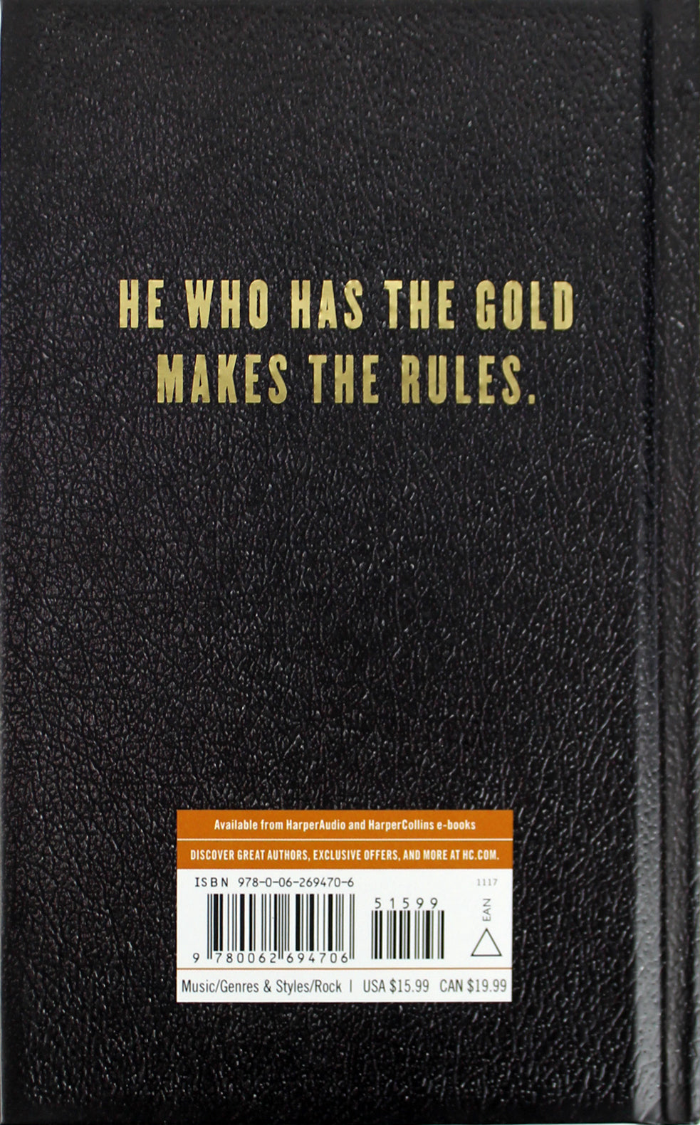 Kiss Gene Simmons On Power Hard Cover Book