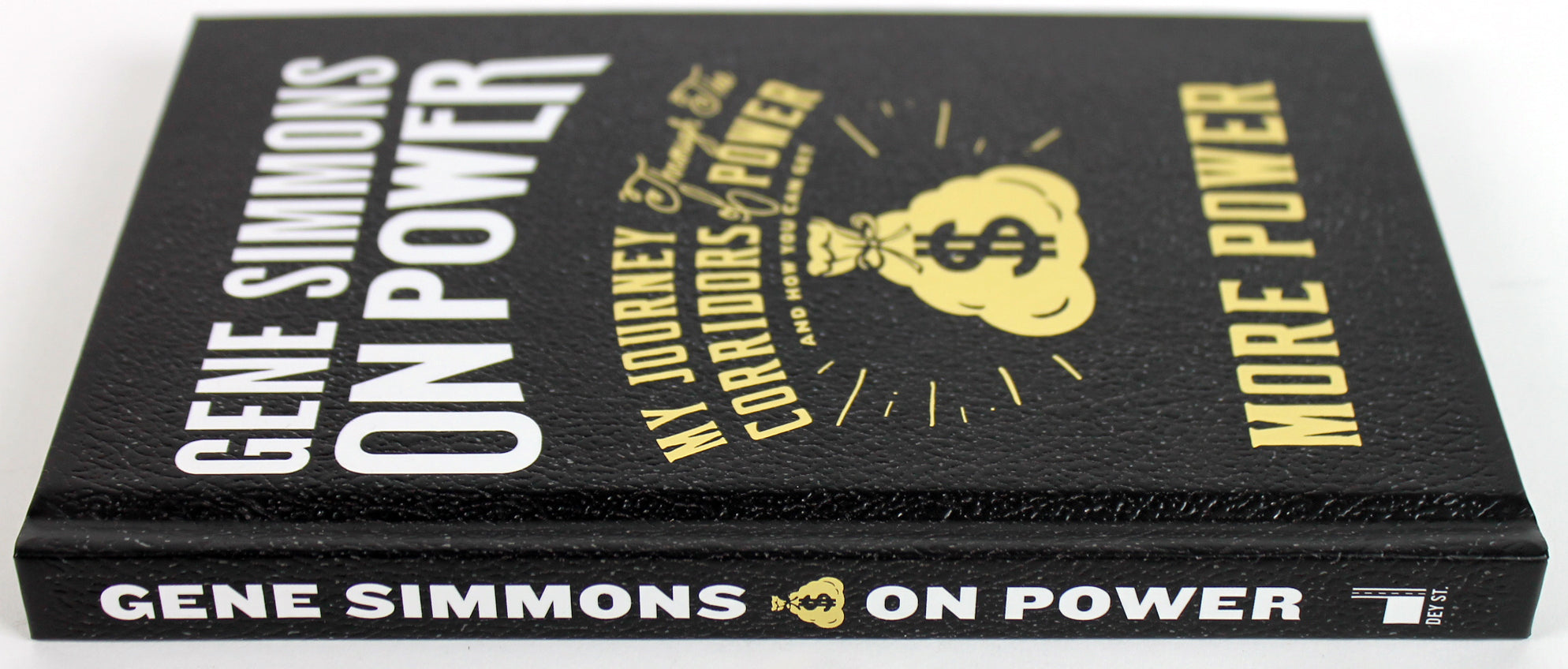 Kiss Gene Simmons On Power Hard Cover Book