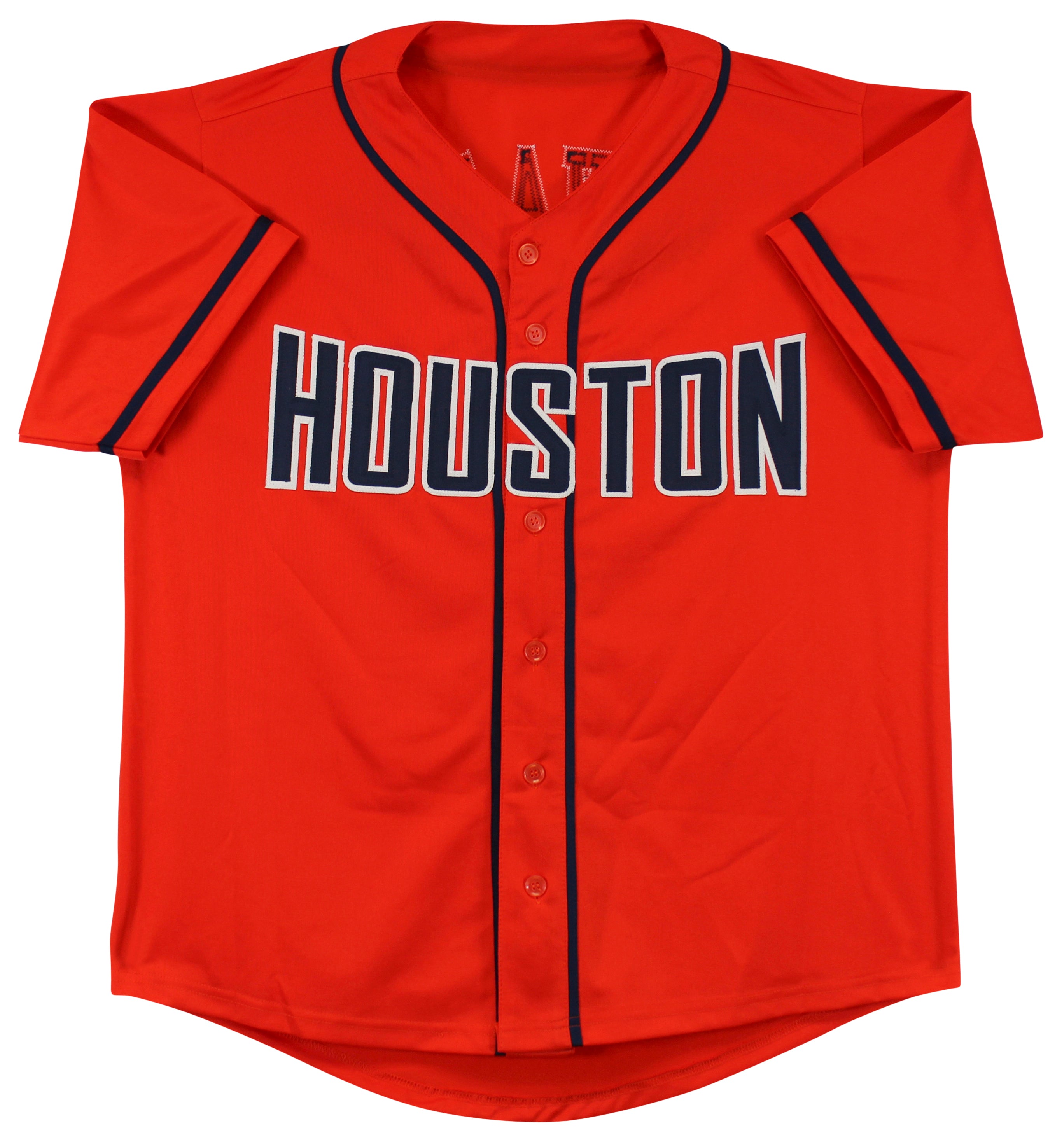 Yordan Alvarez Authentic Signed Orange Pro Style Jersey JSA