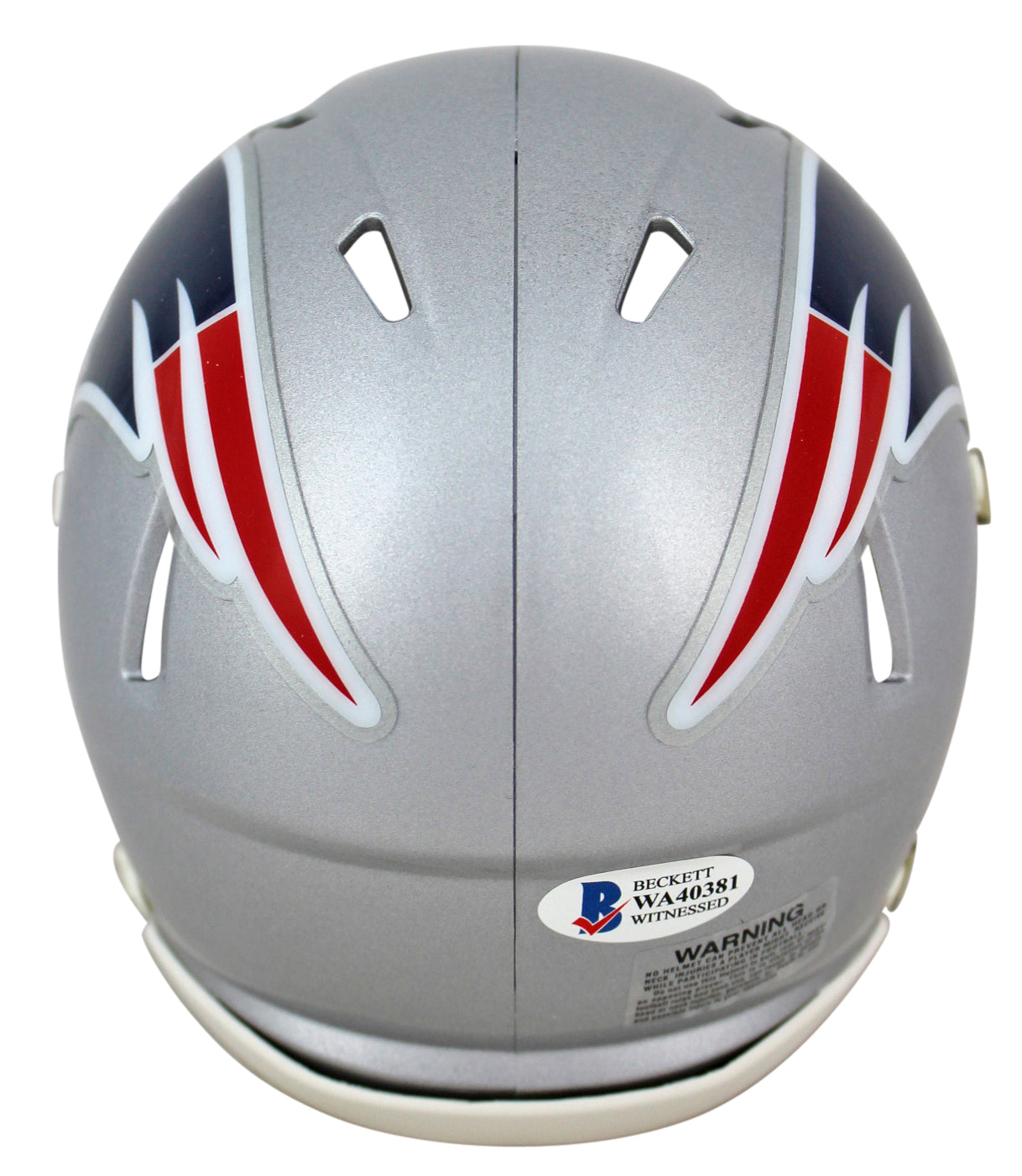 Patriots Sony Michel Authentic Signed Speed Mini Helmet BAS Witnessed
