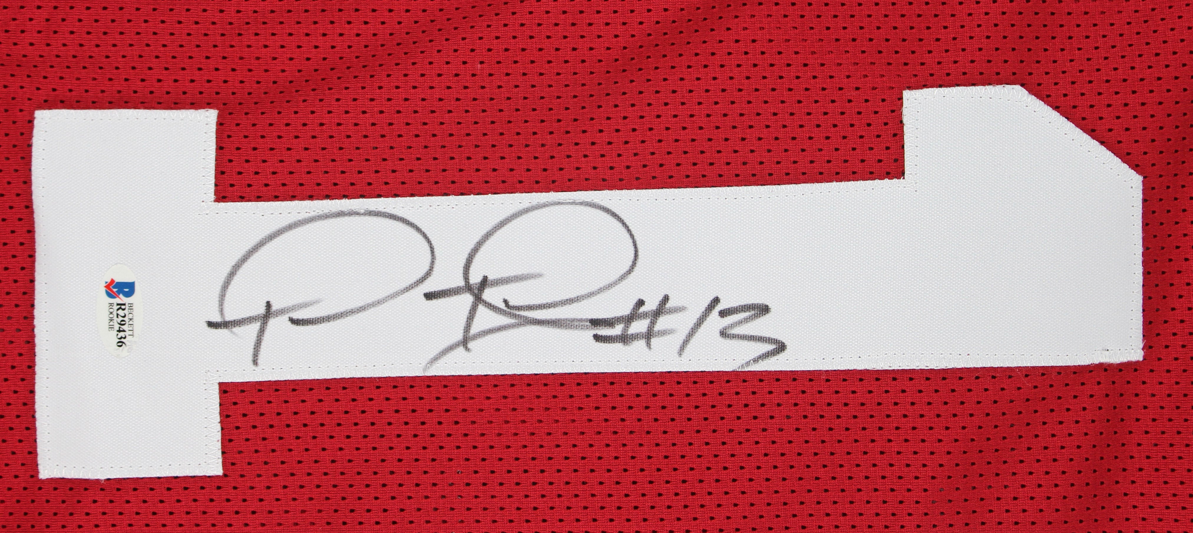Alabama Tua Tagovailoa Authentic Signed Crimson Pro Style Jersey BAS