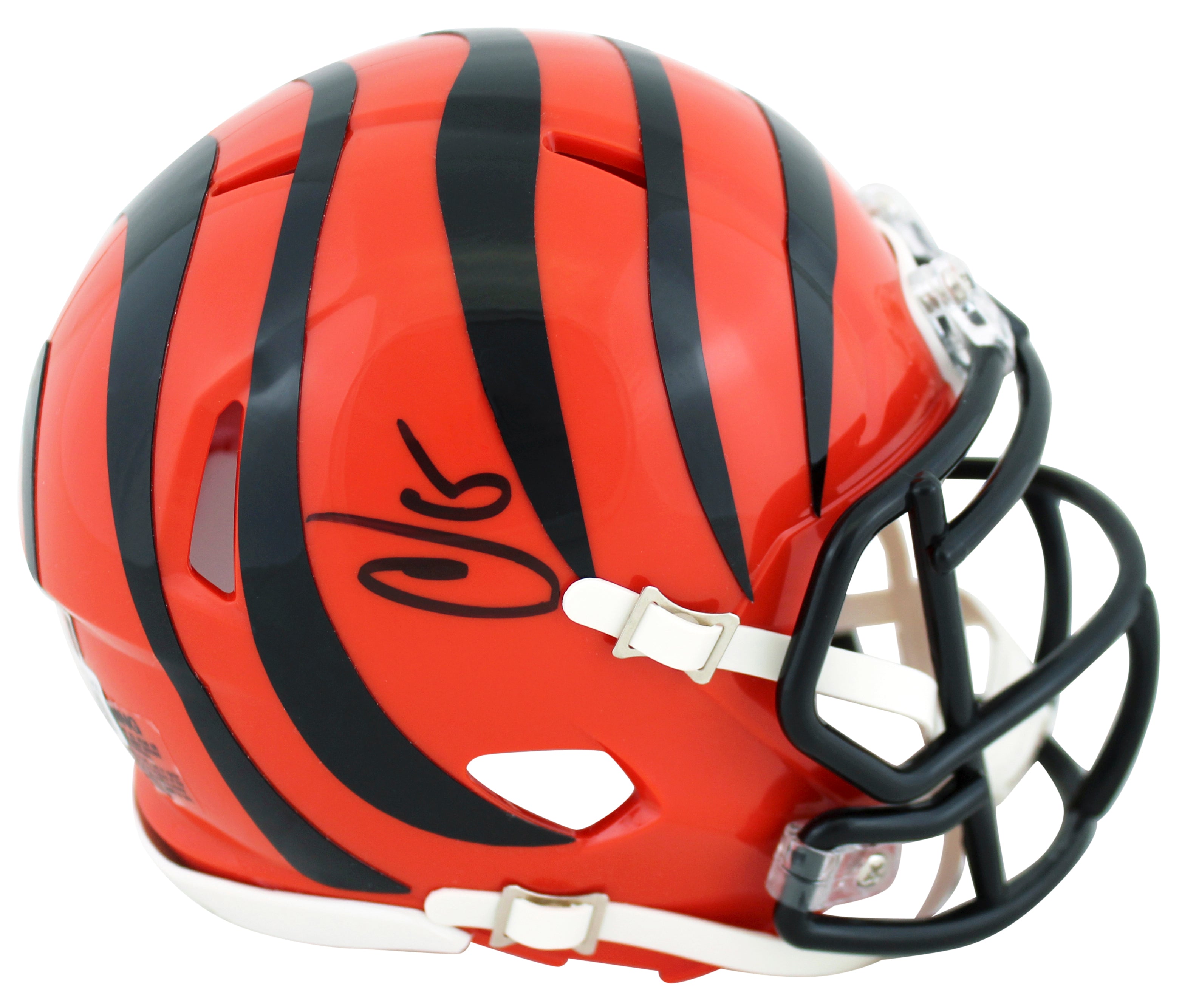 Bengals Chad Johnson Authentic Signed Speed Mini Helmet Autographed BAS Witness