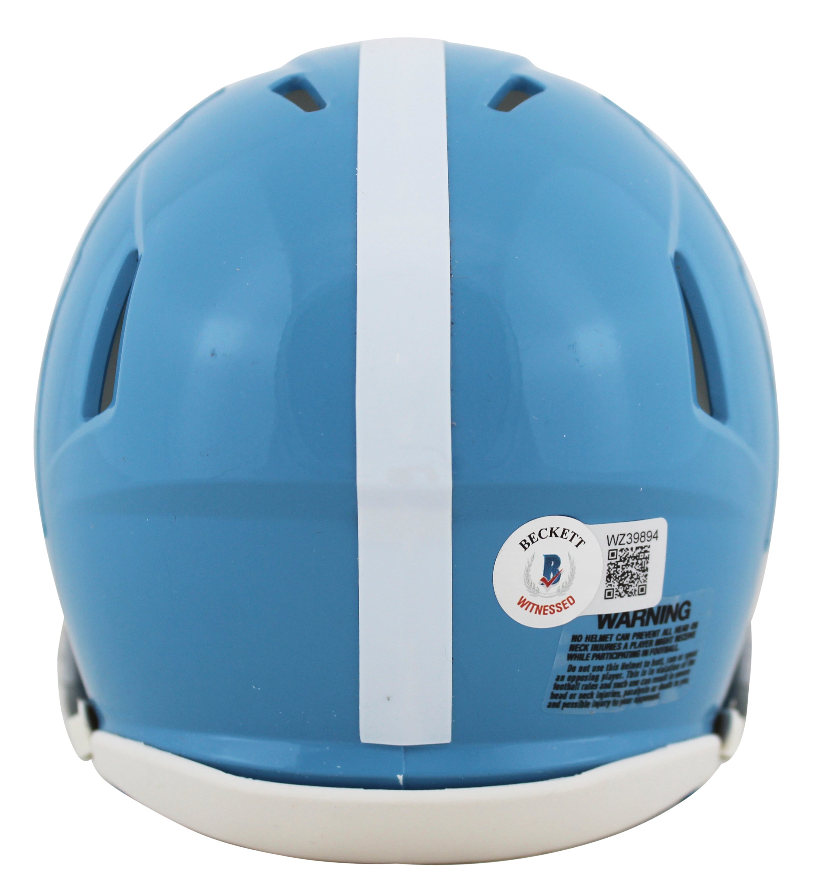 Oilers Earl Campbell Authentic Signed 1960-62 TB Speed Mini Helmet BAS Witness