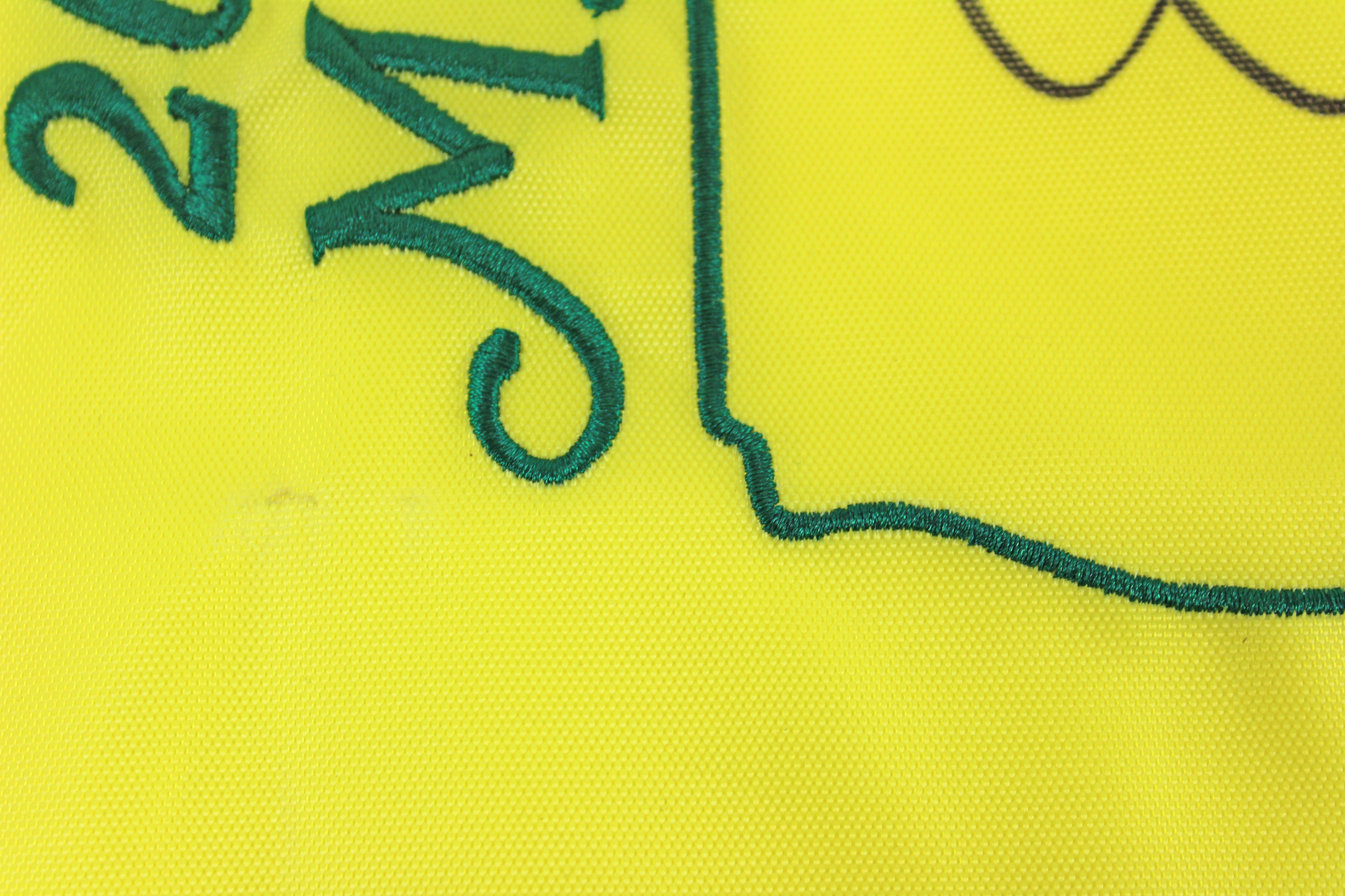 Jack Nicklaus Authentic Signed 2011 Masters Pin Flag Autographed BAS #A39186