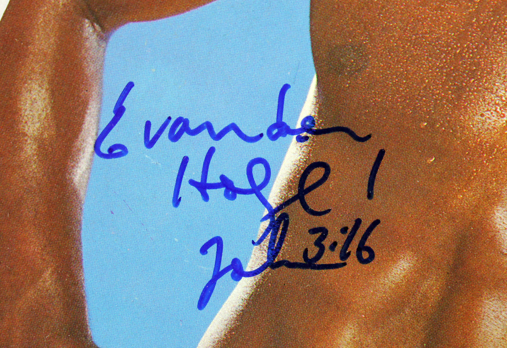 Evander Holyfield Authentic Signed Matted Magazine Page PSA/DNA #T89182