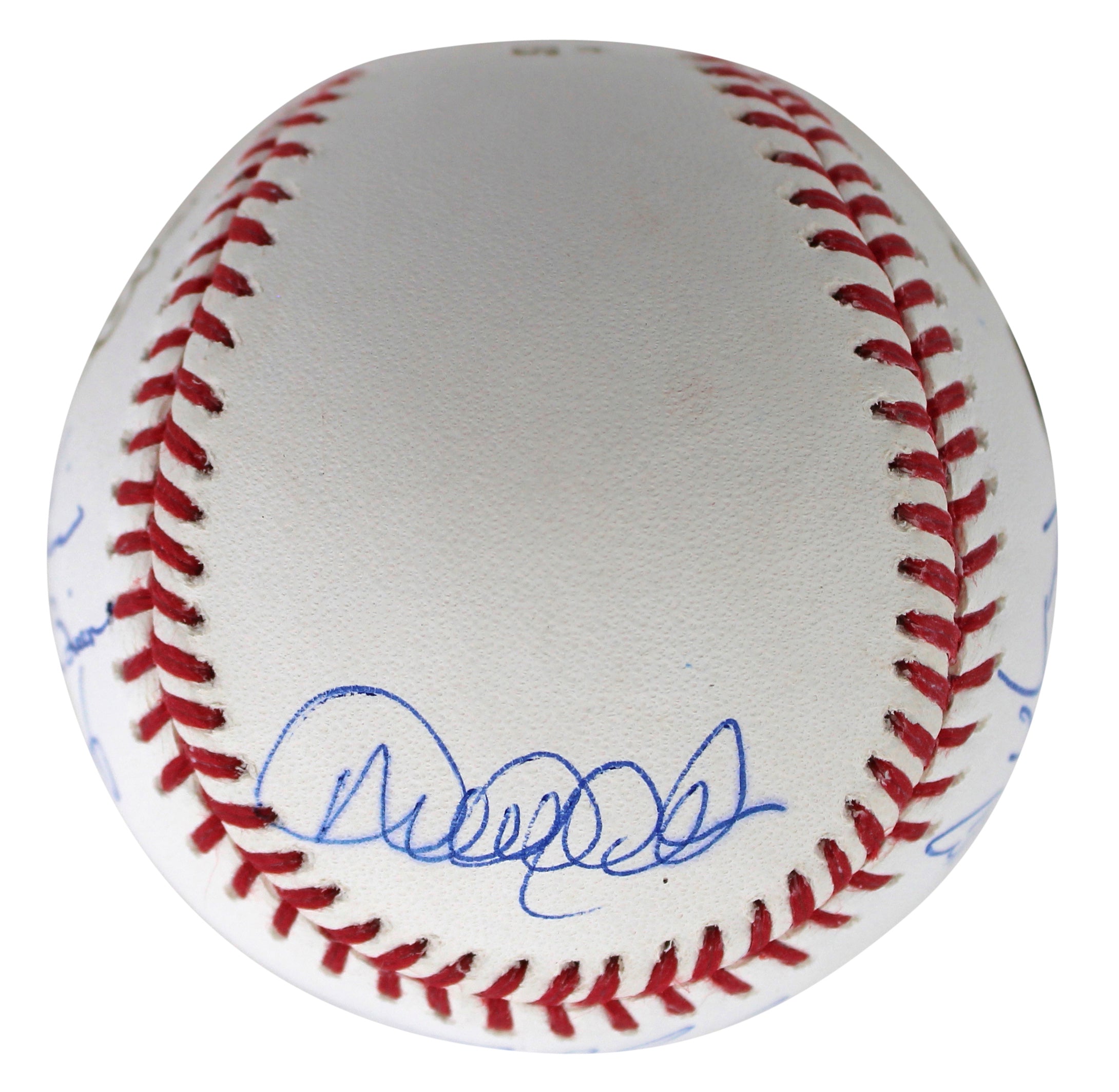 2009 Yankees (9) Jeter Rivera Posada Signed 2009 WS Logo Oml Baseball Steiner 1