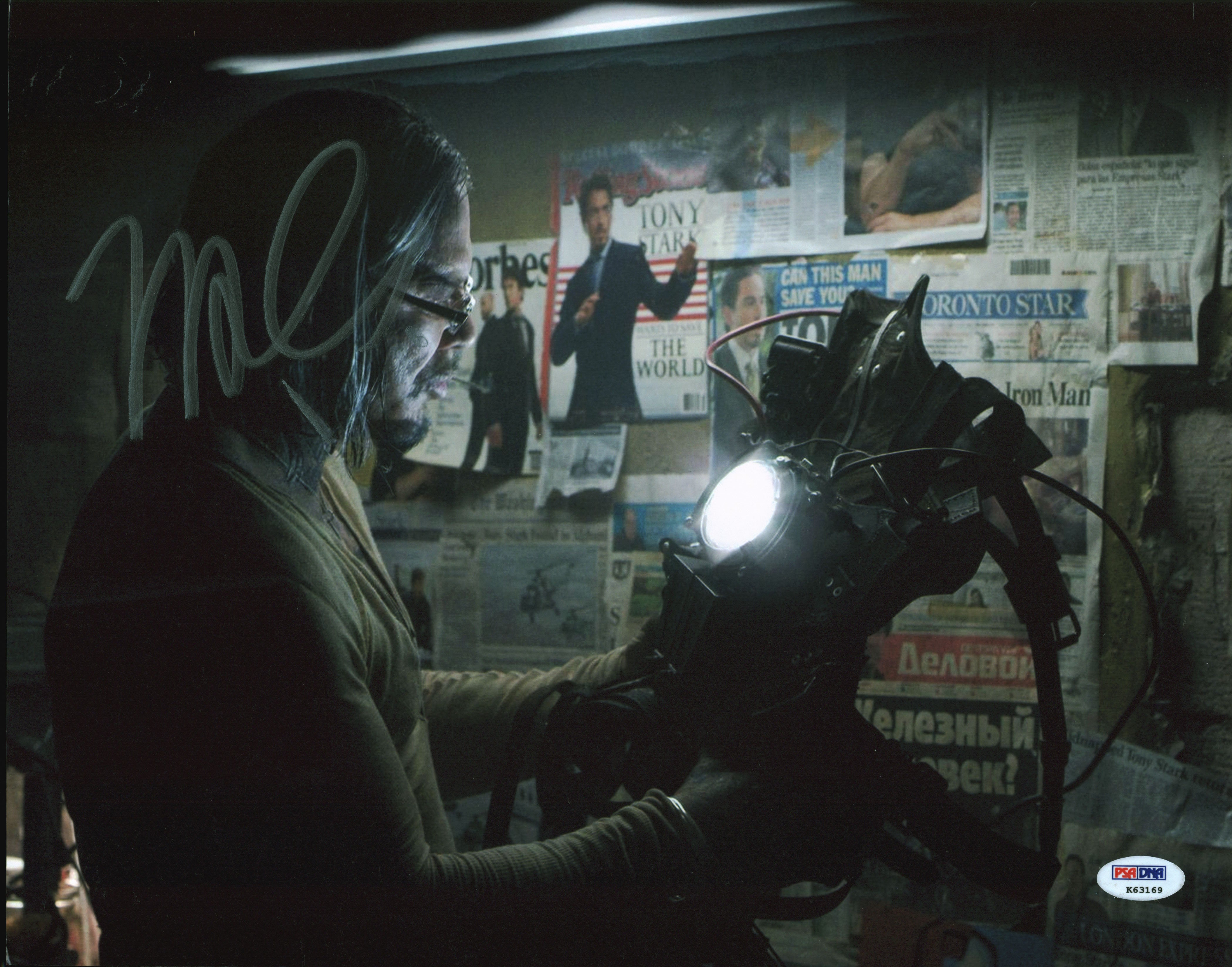 Mickey Rourke Iron Man 2 Authentic Signed 11x14 Photo Autographed PSA #K63169