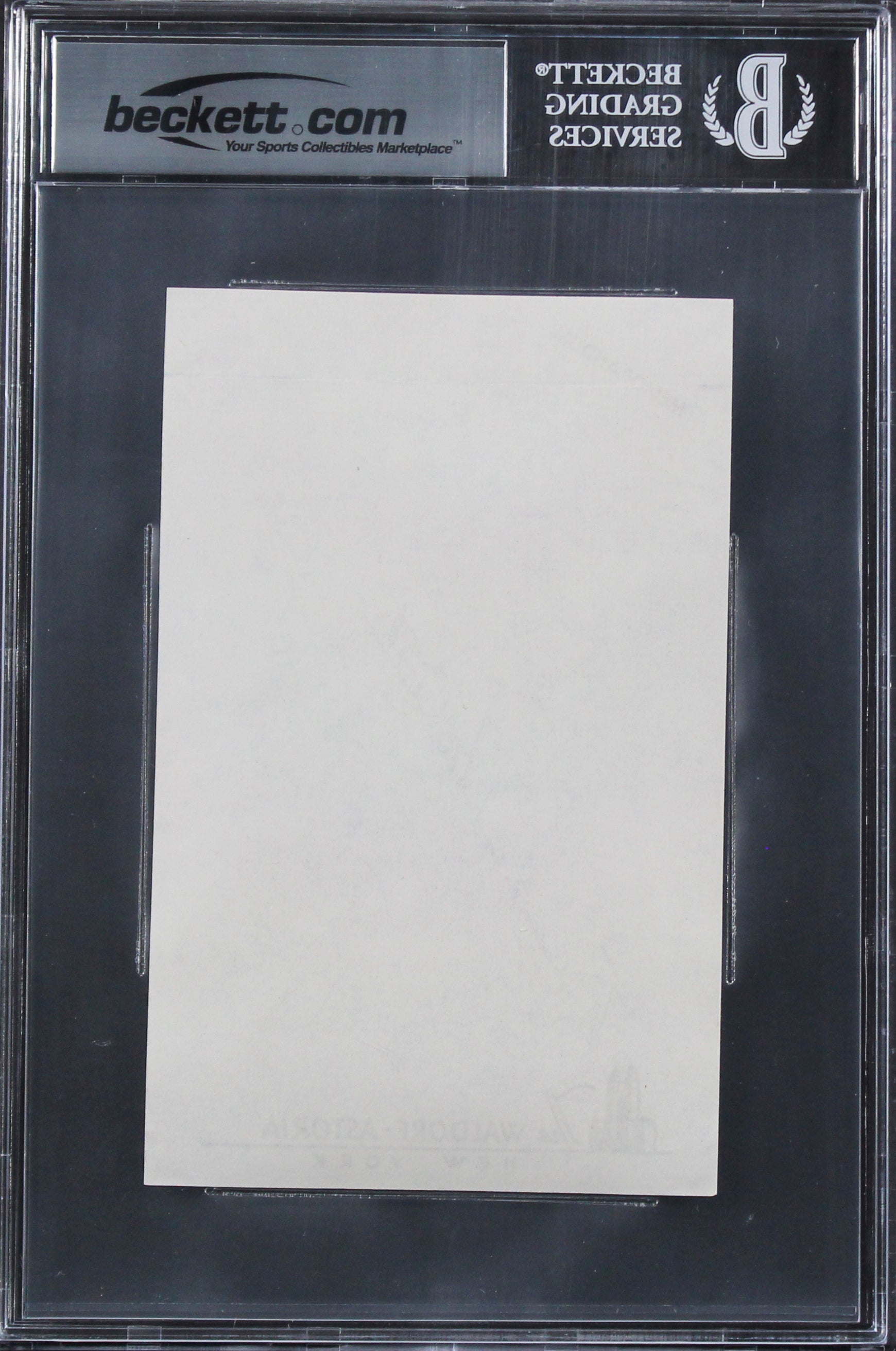 Douglas MacArthur Authentic Signed 3.75x6 Cut Signature BAS Slabbed