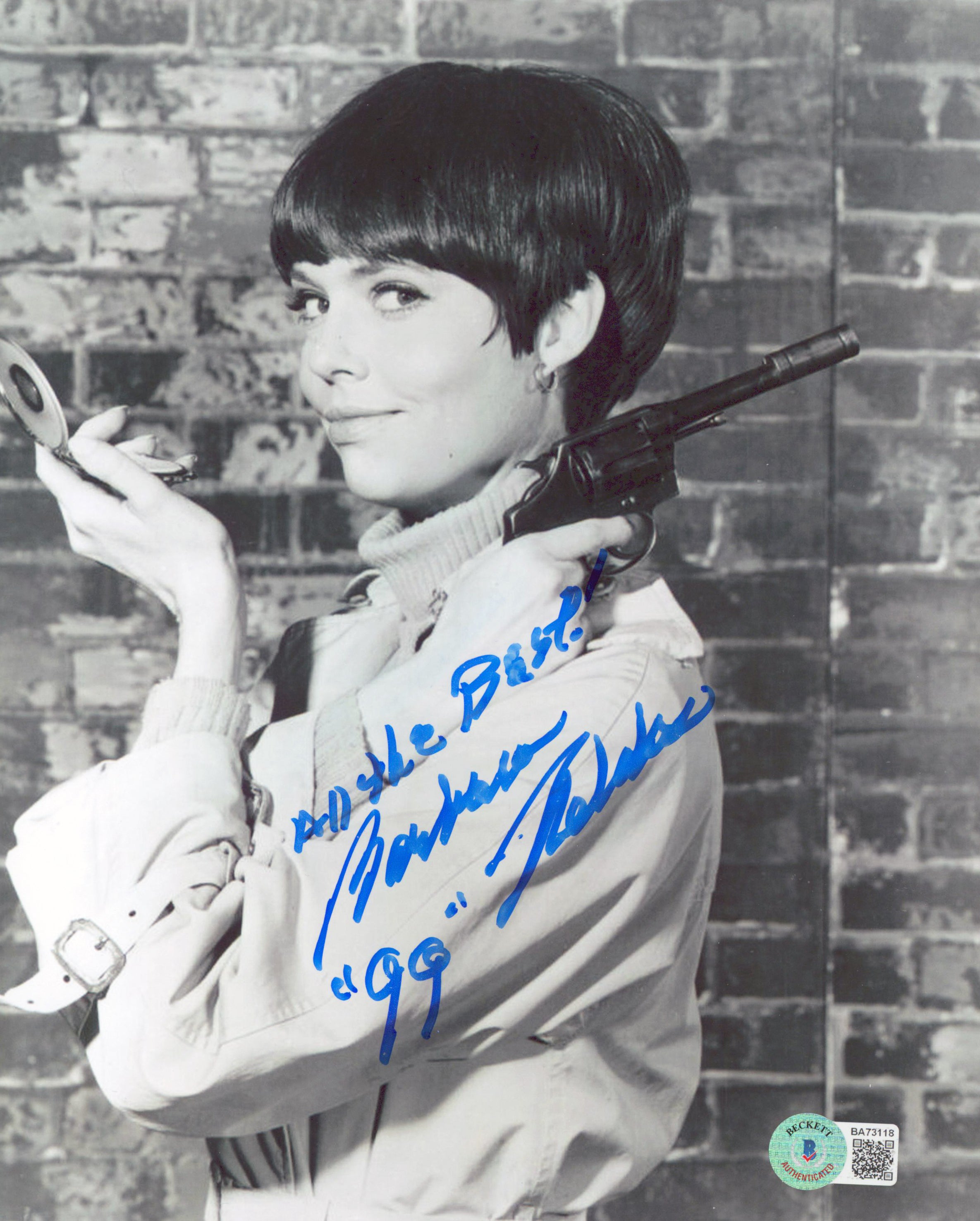 Barbara Feldon Get Smart "All The Best! '99'" Signed 8x10 Photo BAS #BA73118