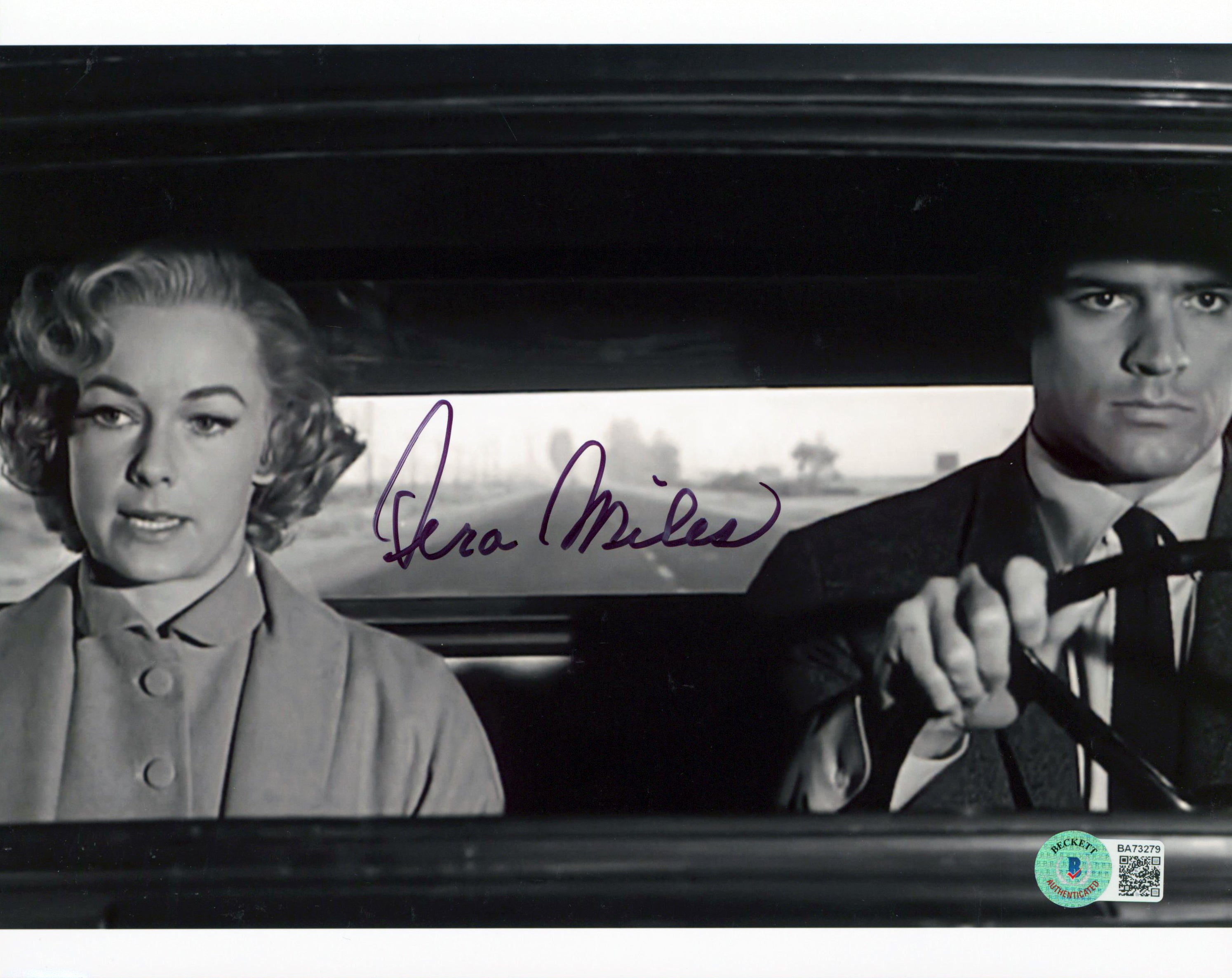 Vera Miles Psycho Authentic Signed 8x10 Photo Autographed BAS #BA73279