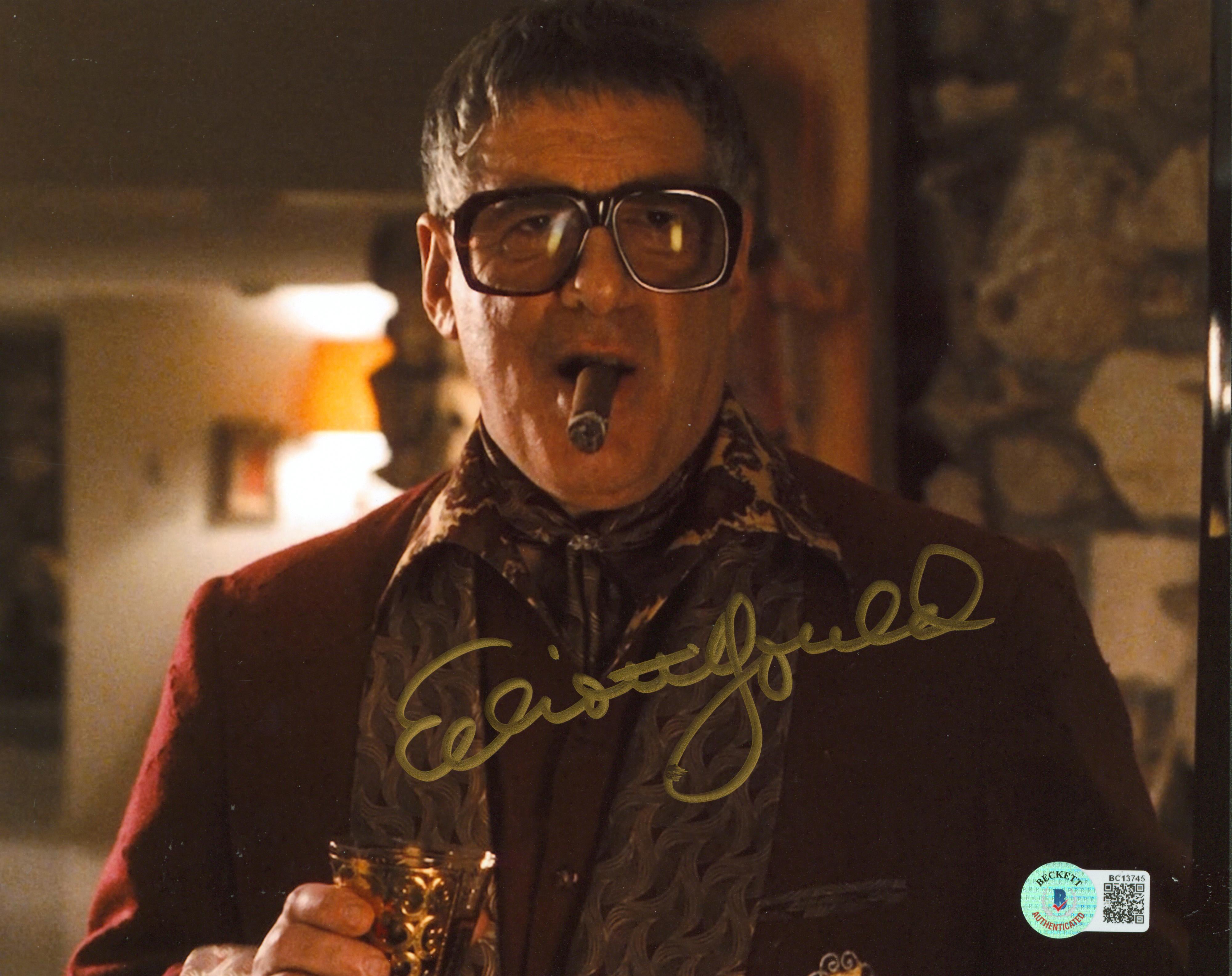 Elliott Gould Ocean's 11 Authentic Signed 8x10 Photo Autographed BAS #BC13745