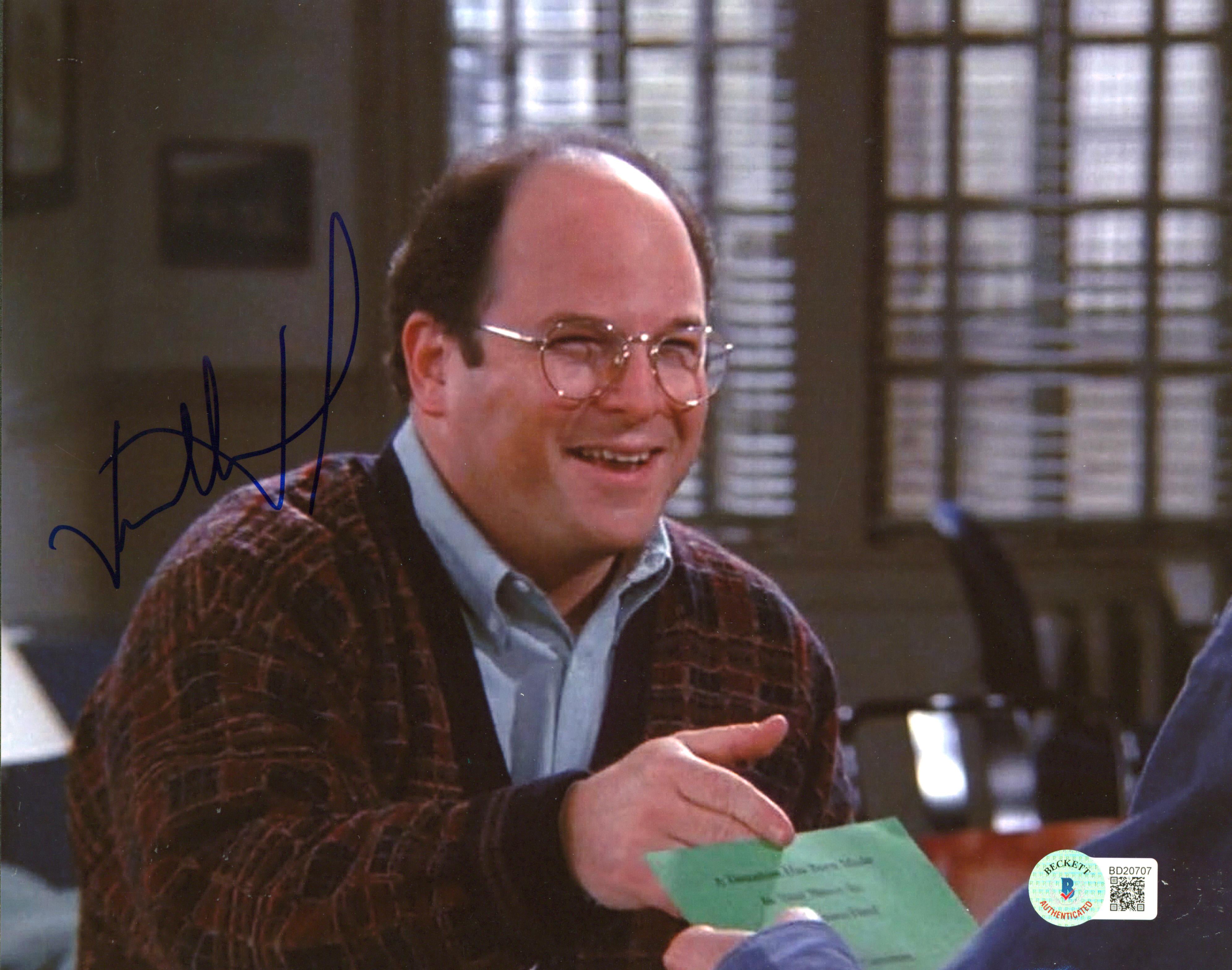 Jason Alexander Seinfeld Authentic Signed 8x10 Photo Autographed BAS #BD20707