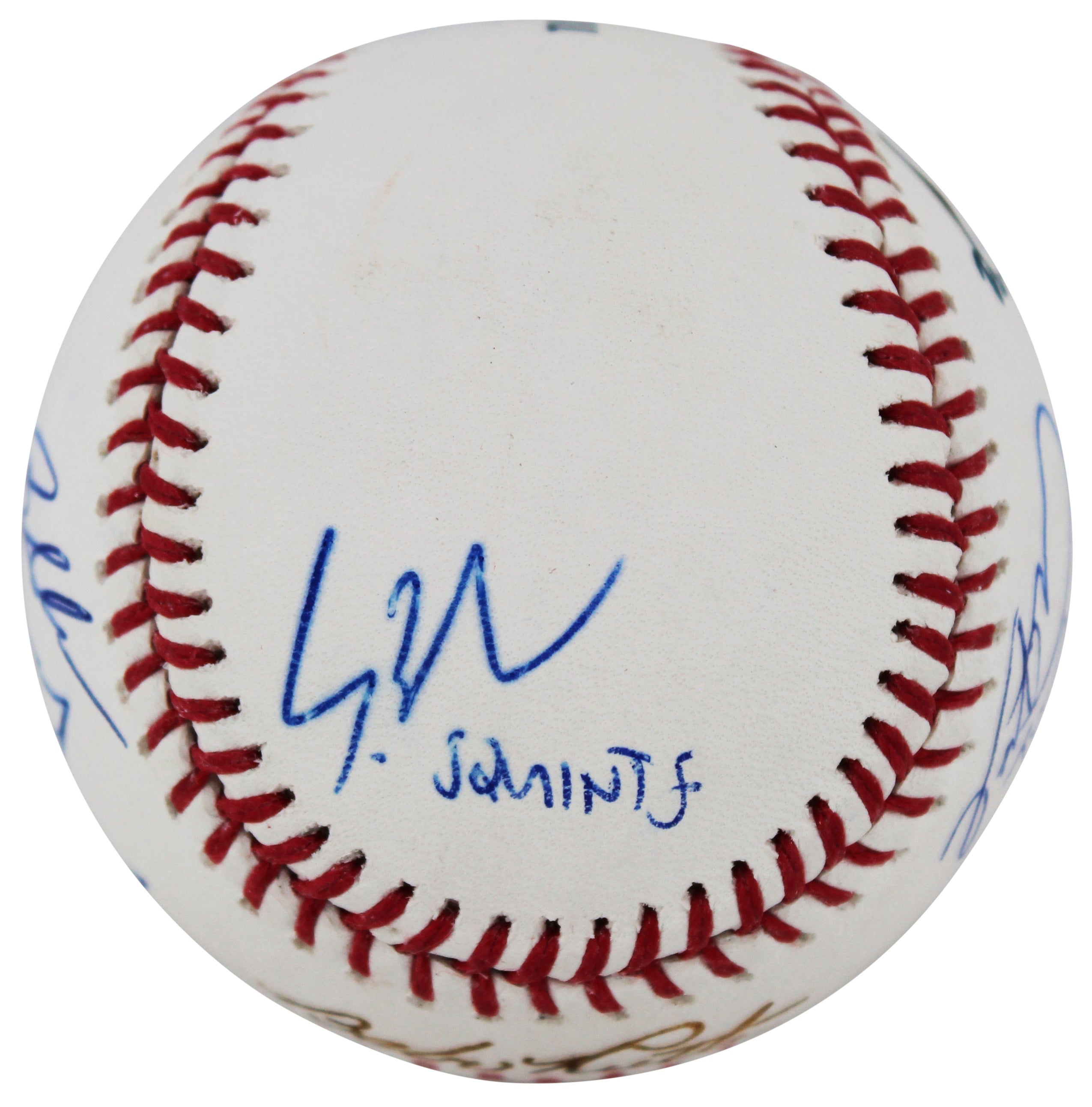 Sandlot (6) Guiry, Leopardi, +4 Signed Babe Ruth Baseball w/ Character Names BAS